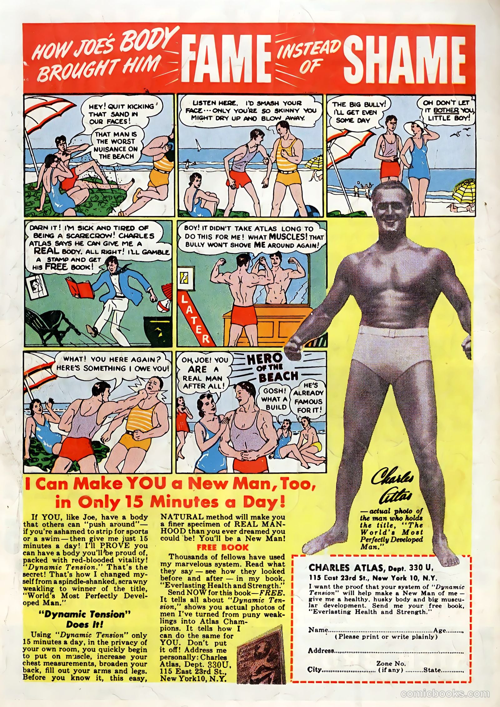 Crack Comics #61 (1949) — page 36 of 36