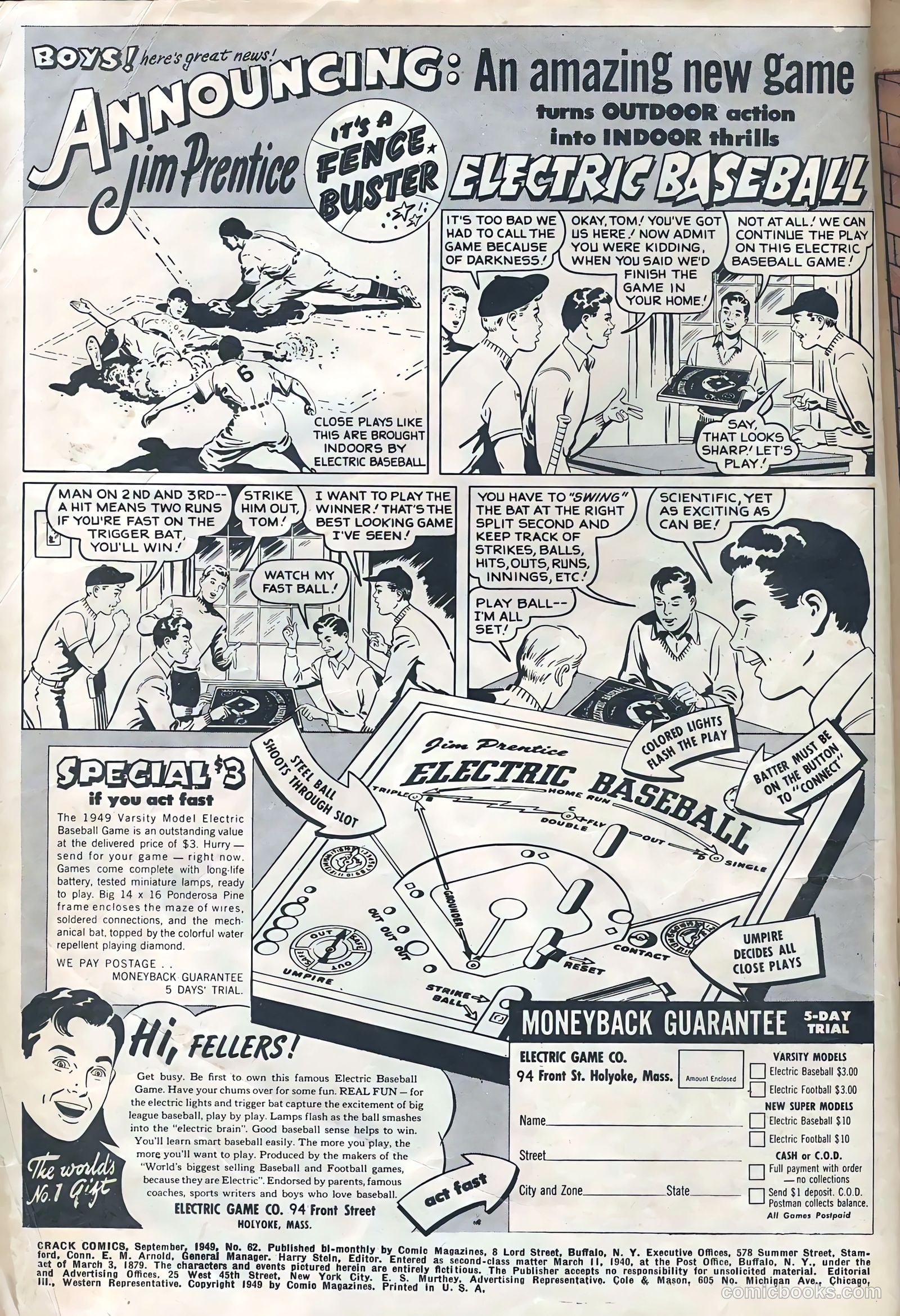 Crack Comics #62 (1949) — page 2 of 36