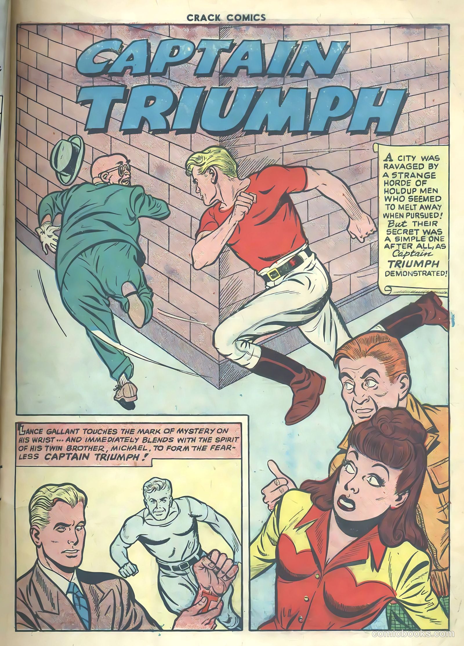 Crack Comics #62 (1949) — page 3 of 36