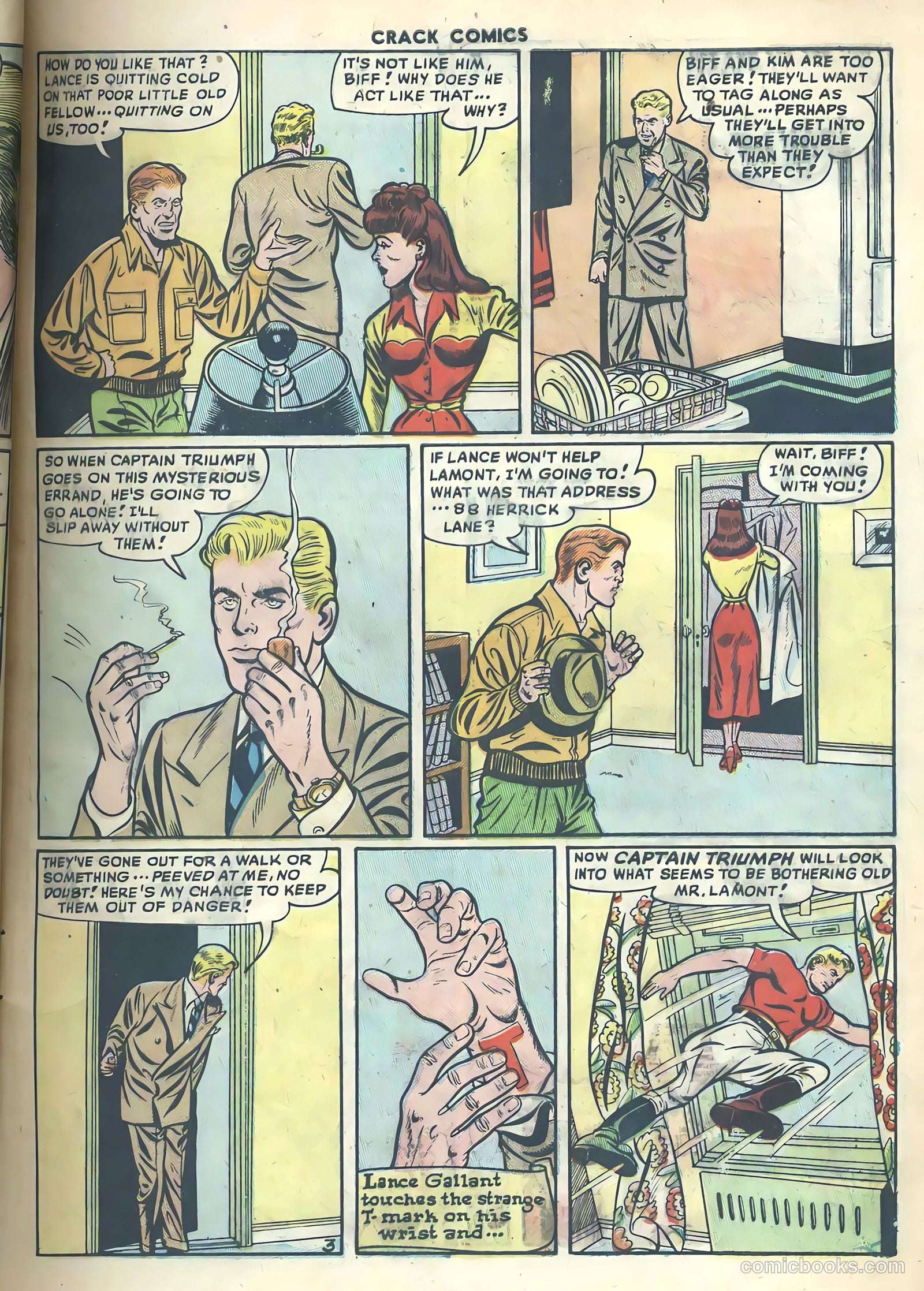 Crack Comics #62 (1949) — page 5 of 36