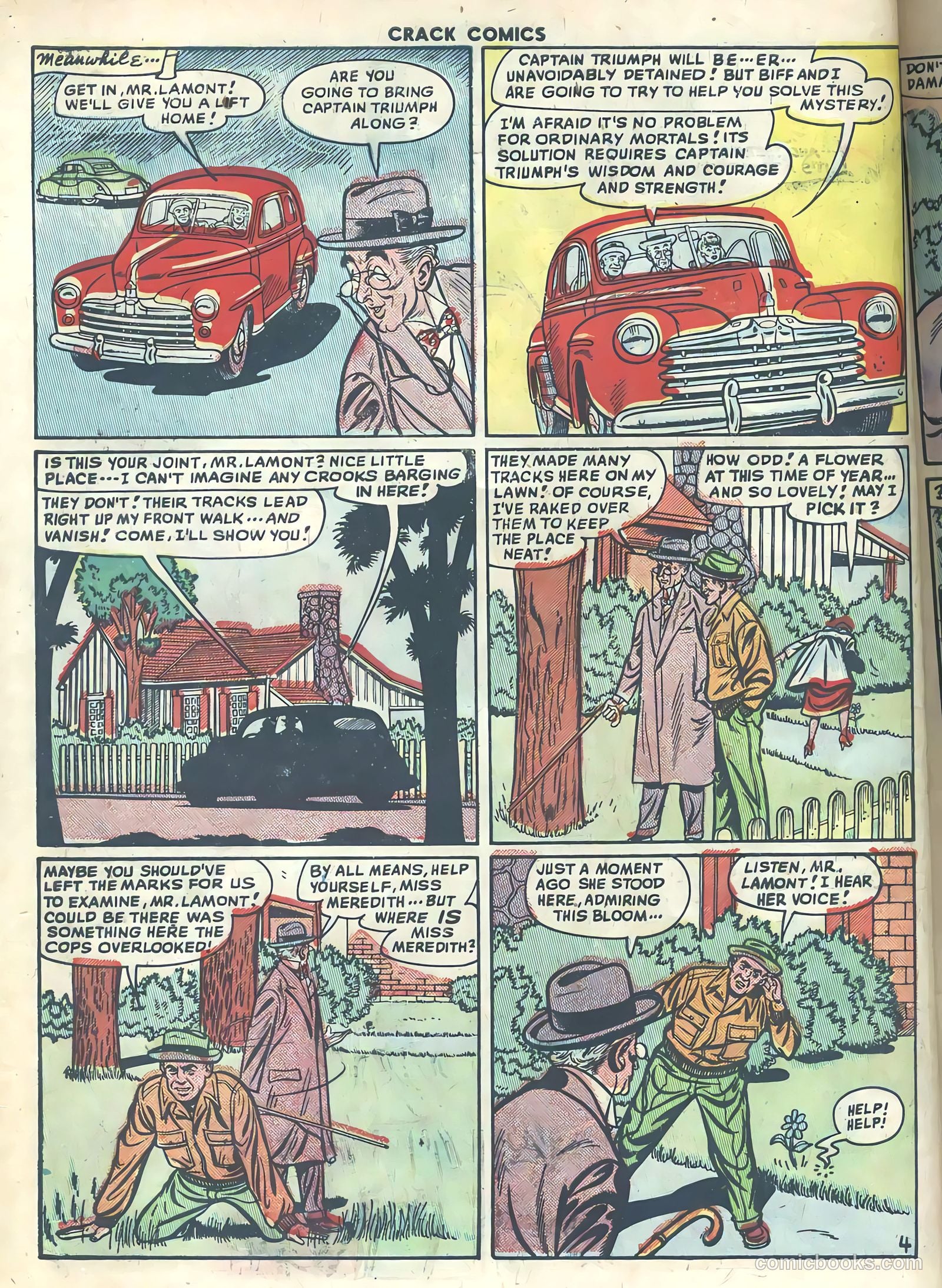 Crack Comics #62 (1949) — page 6 of 36