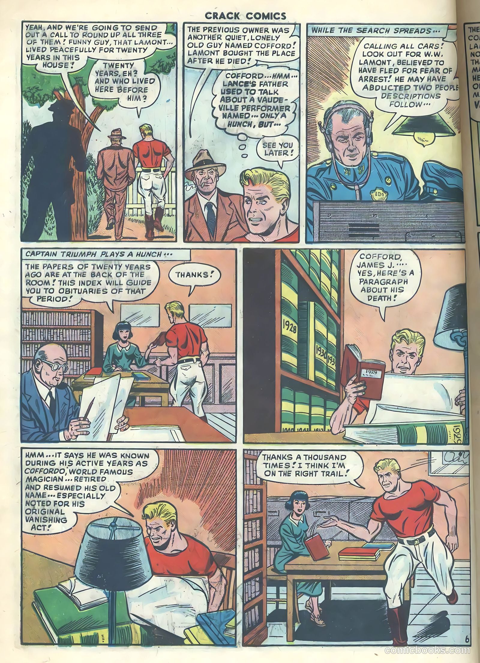 Crack Comics #62 (1949) — page 8 of 36