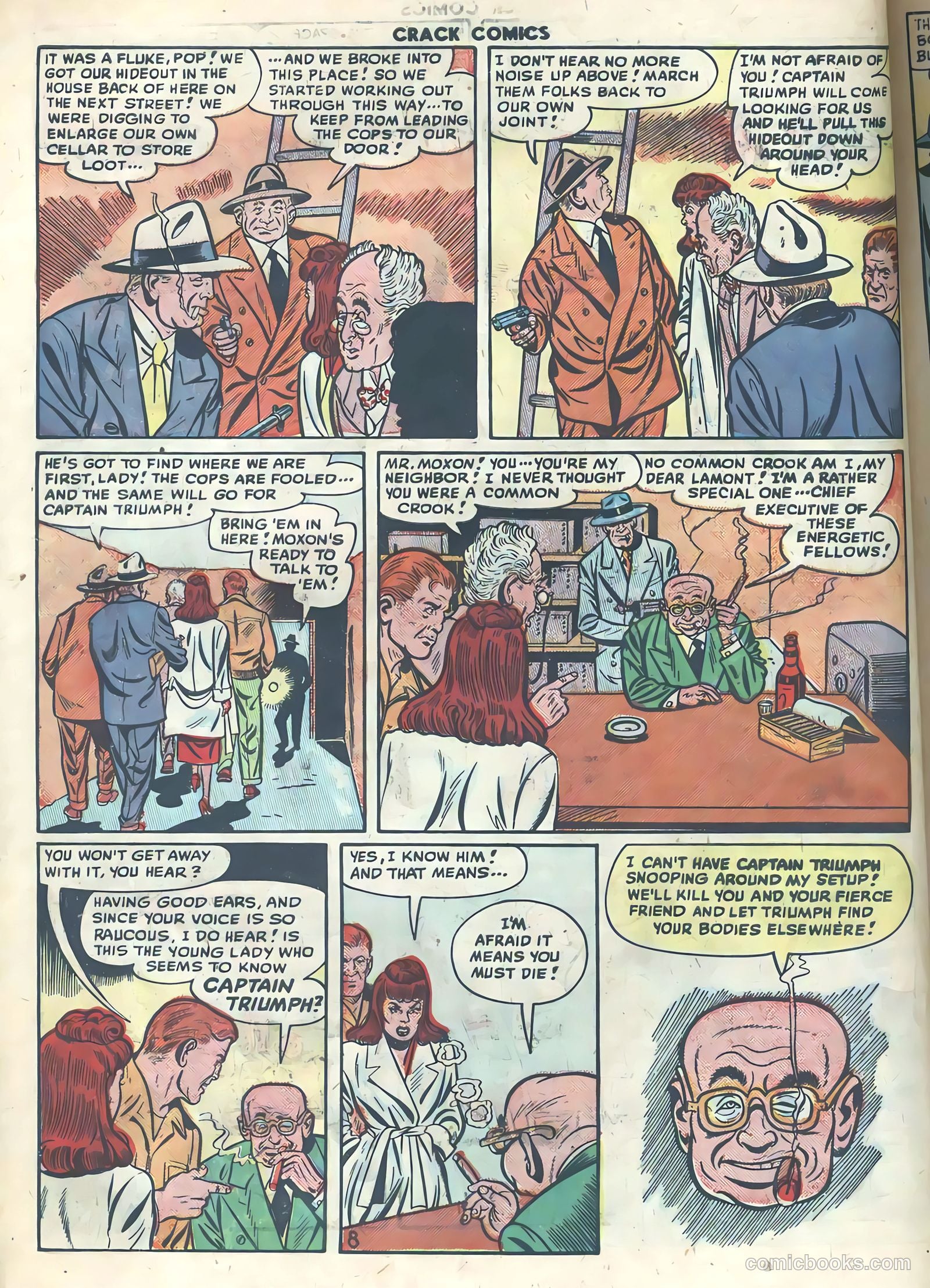 Crack Comics #62 (1949) — page 10 of 36