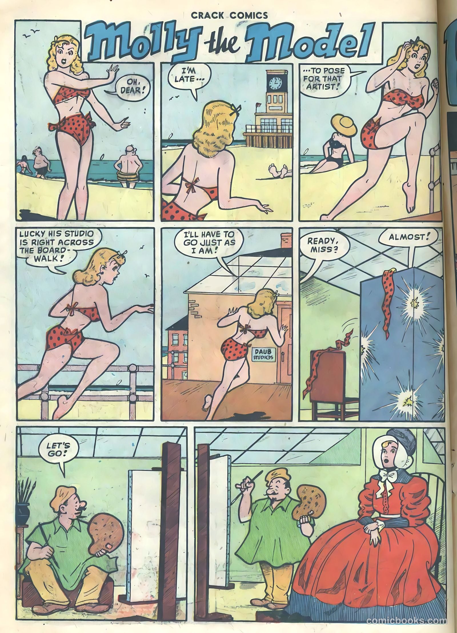 Crack Comics #62 (1949) — page 16 of 36