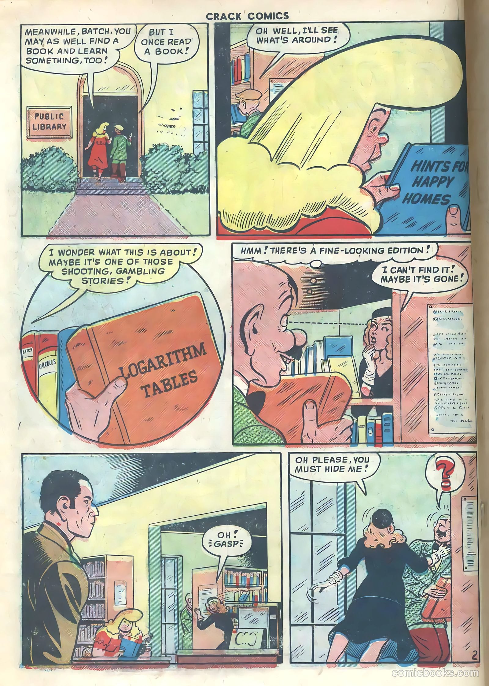 Crack Comics #62 (1949) — page 18 of 36