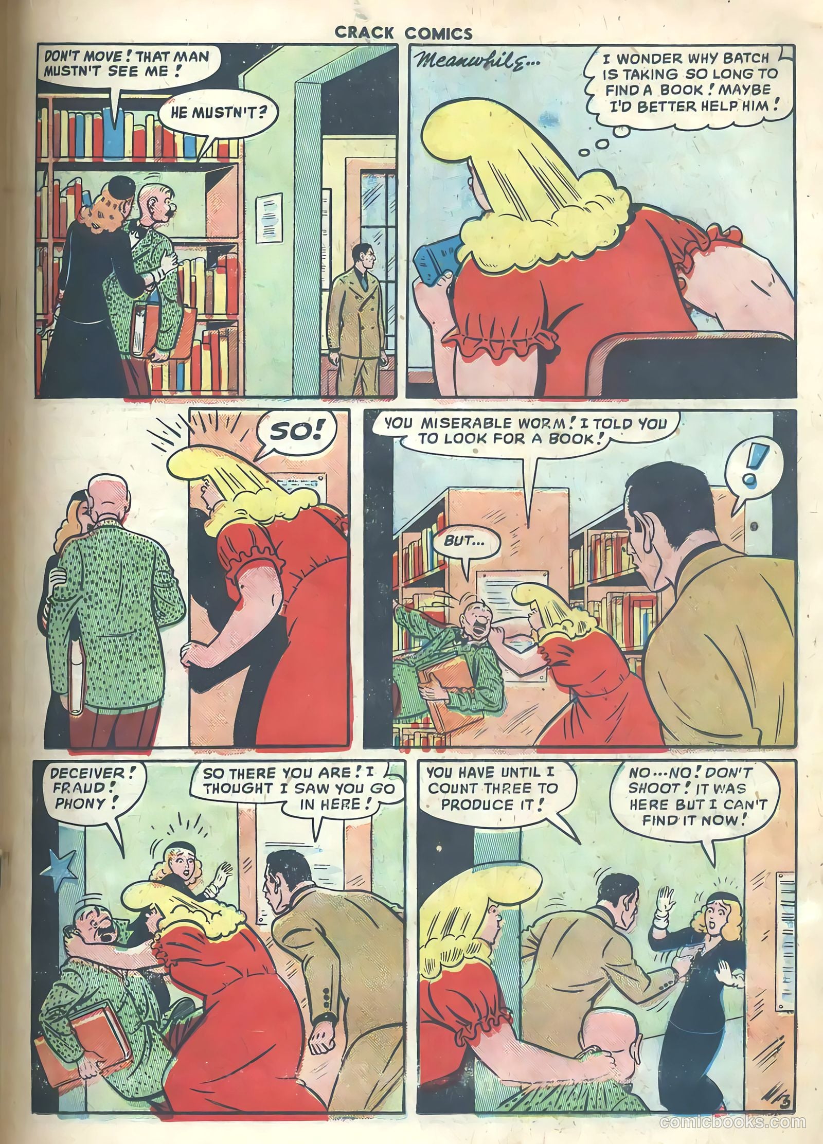 Crack Comics #62 (1949) — page 19 of 36