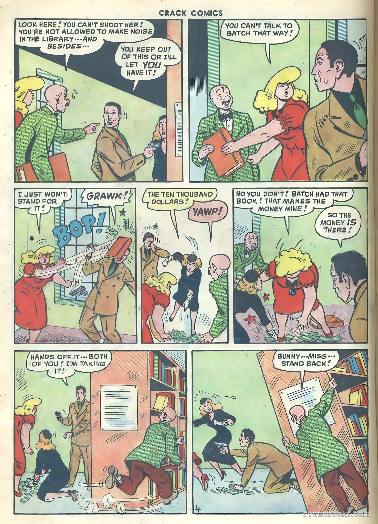 Crack Comics #62 (1949) — page 20 of 36