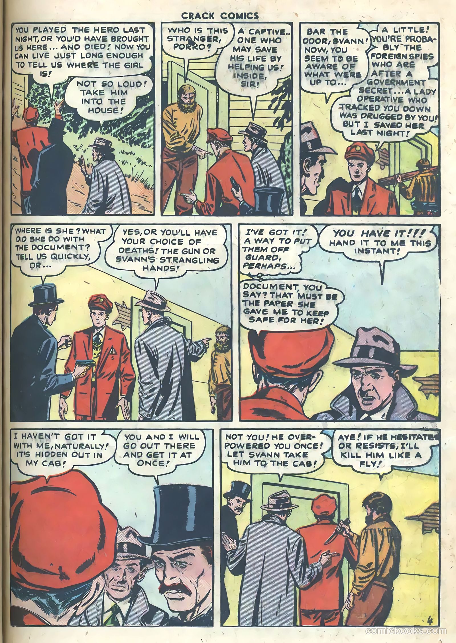 Crack Comics #62 (1949) — page 25 of 36