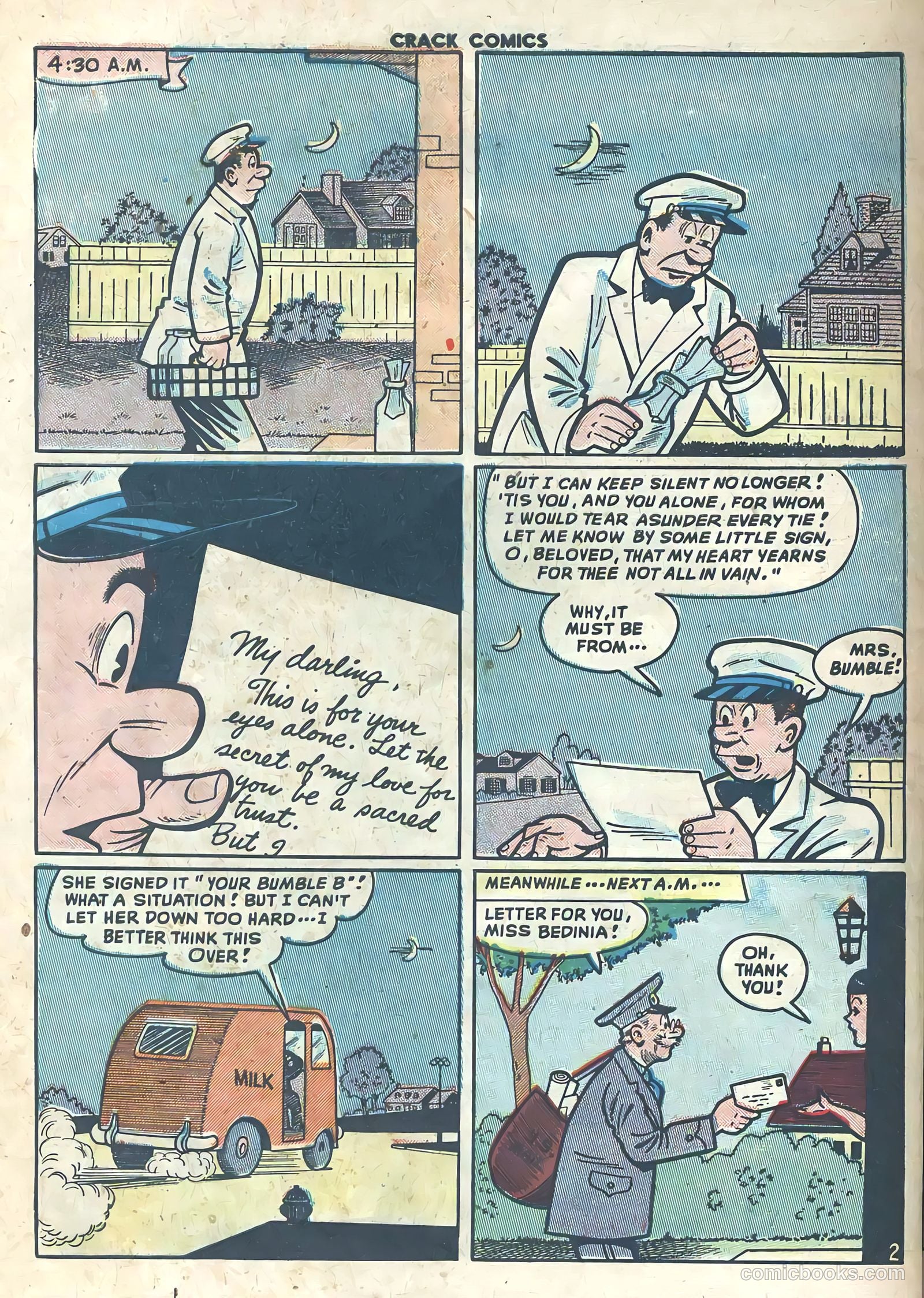 Crack Comics #62 (1949) — page 30 of 36