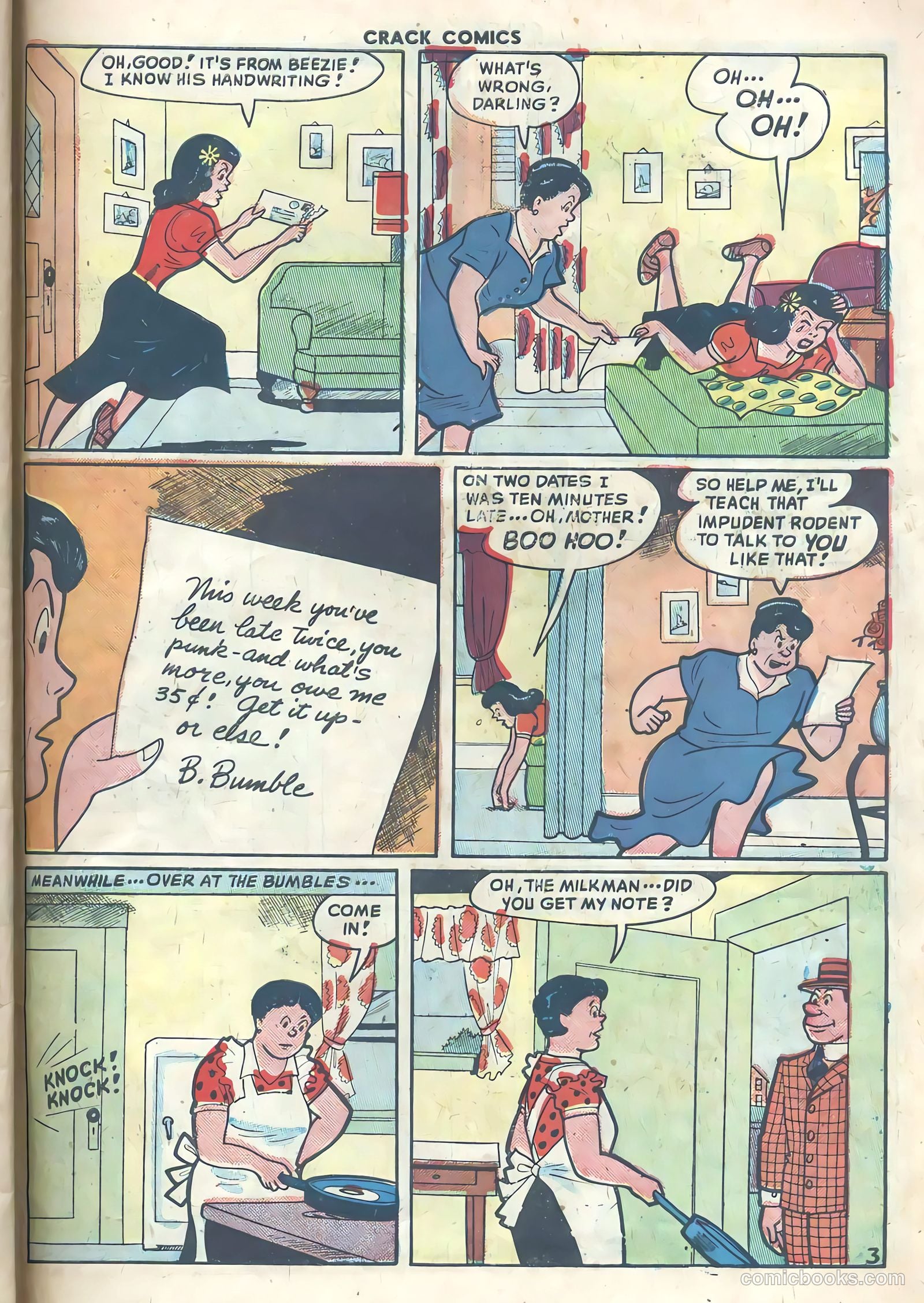 Crack Comics #62 (1949) — page 31 of 36