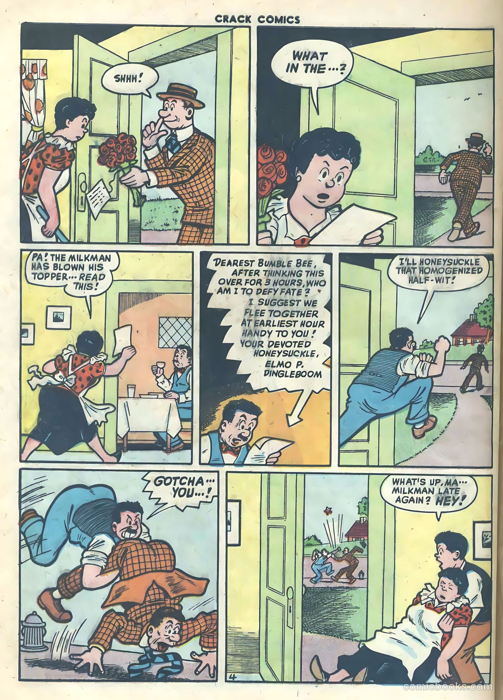 Crack Comics #62 (1949) — page 32 of 36