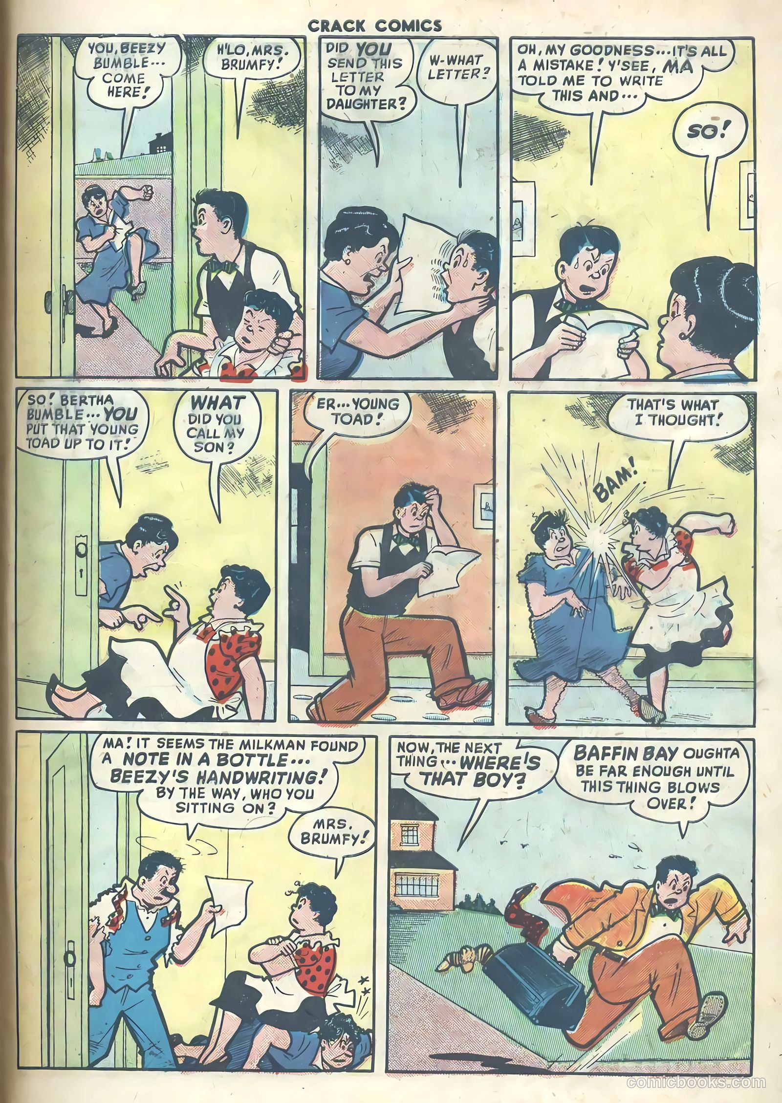 Crack Comics #62 (1949) — page 33 of 36