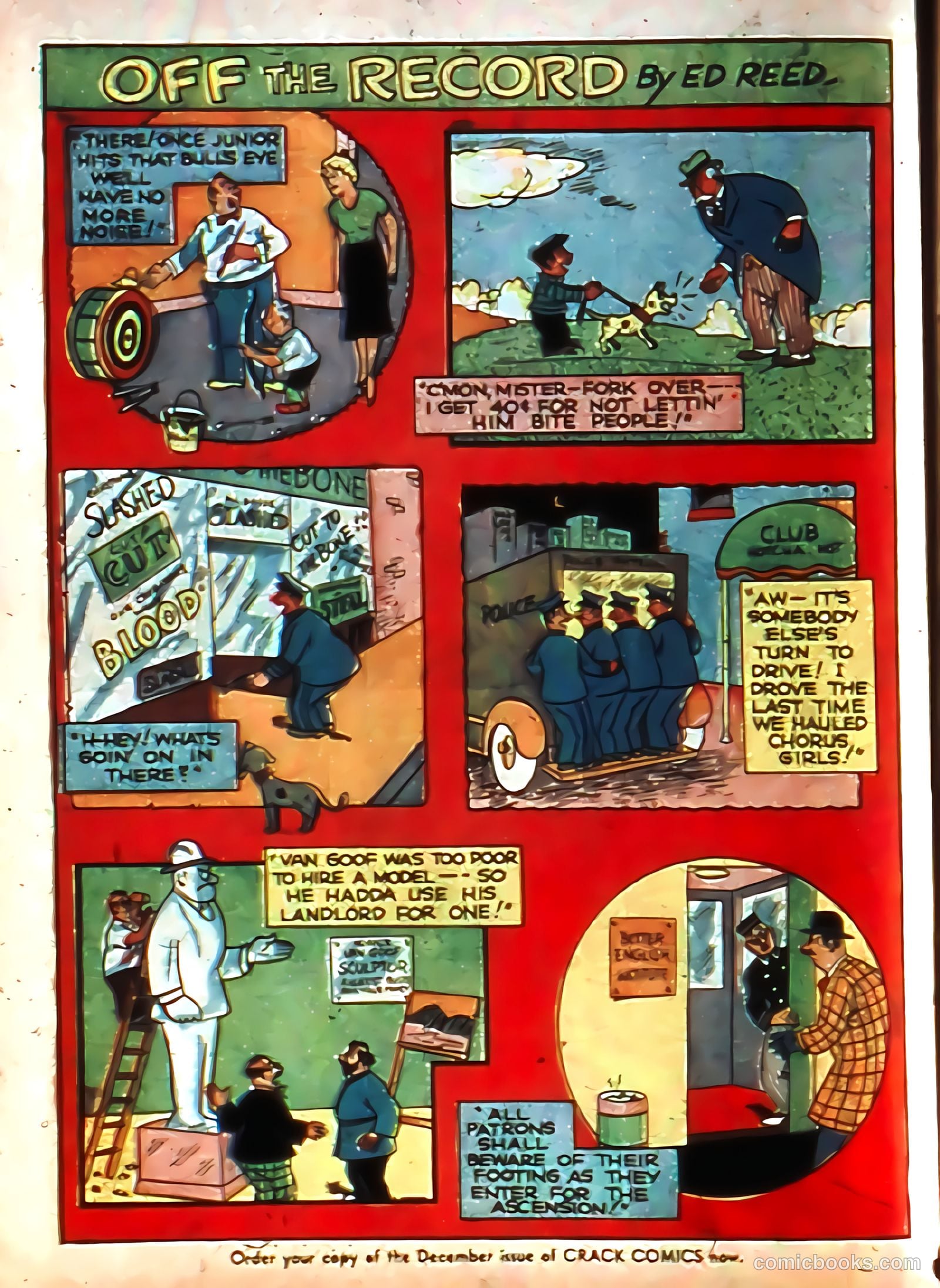 Crack Comics #7 (1940) — page 14 of 68