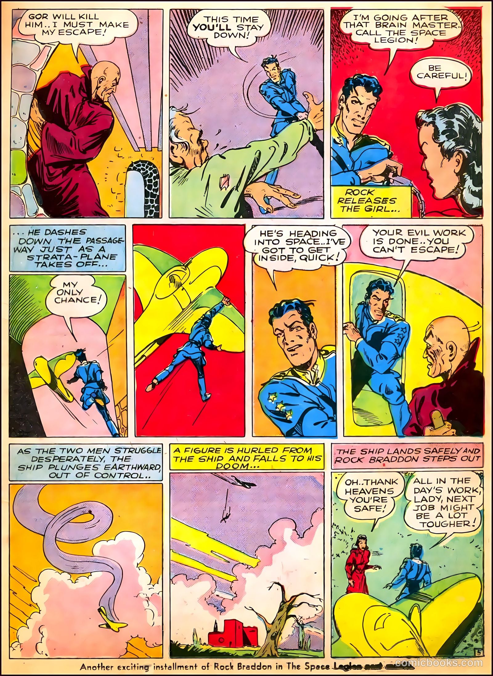 Crack Comics #7 (1940) — page 19 of 68