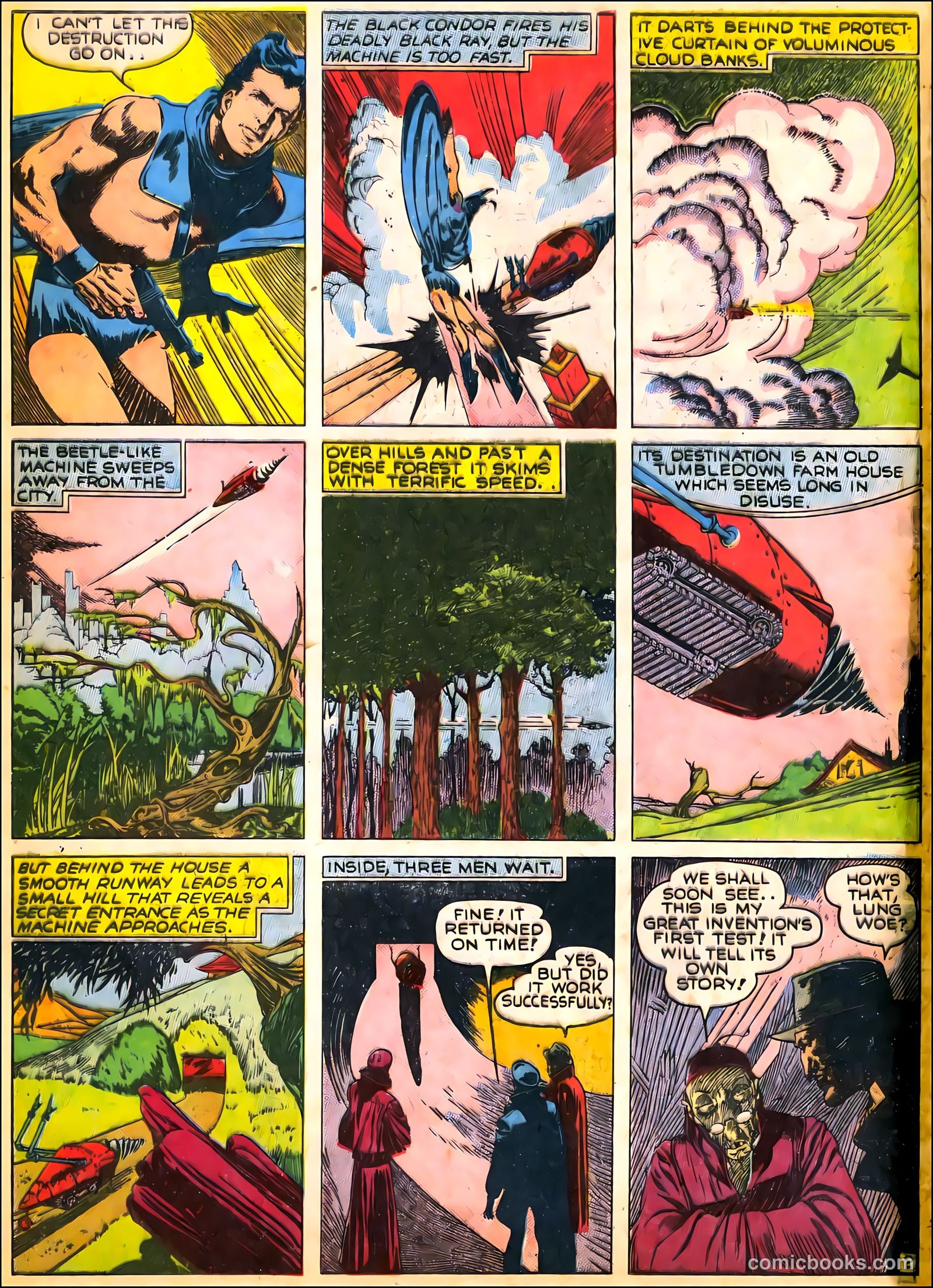 Crack Comics #8 (1940) — page 4 of 68