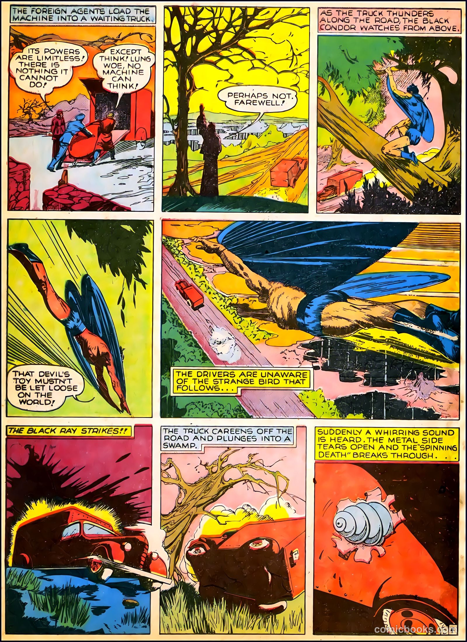 Crack Comics #8 (1940) — page 6 of 68