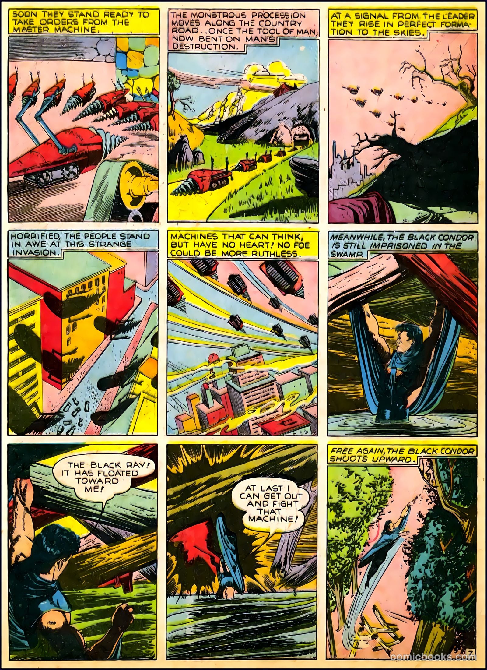 Crack Comics #8 (1940) — page 9 of 68