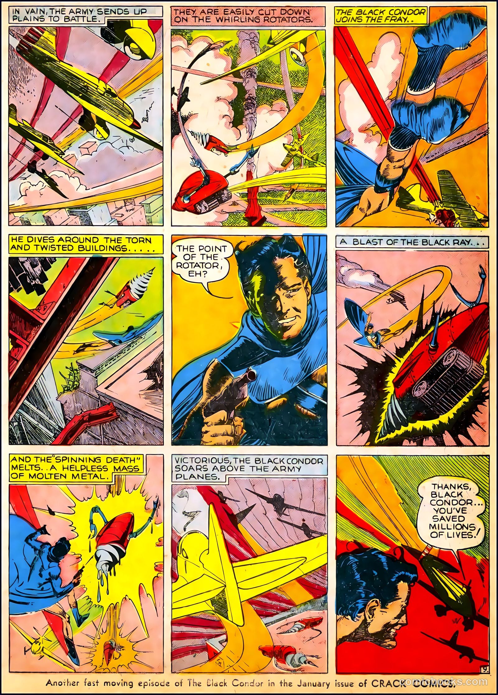 Crack Comics #8 (1940) — page 11 of 68