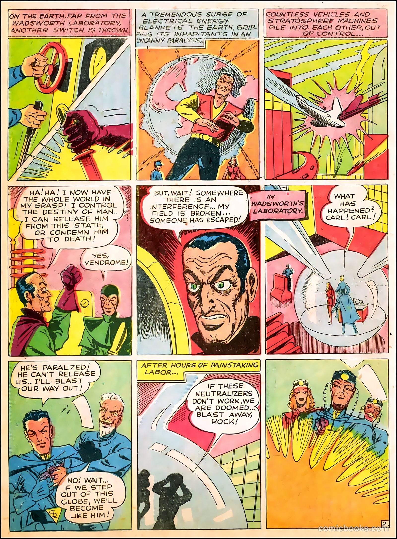 Crack Comics #8 (1940) — page 16 of 68