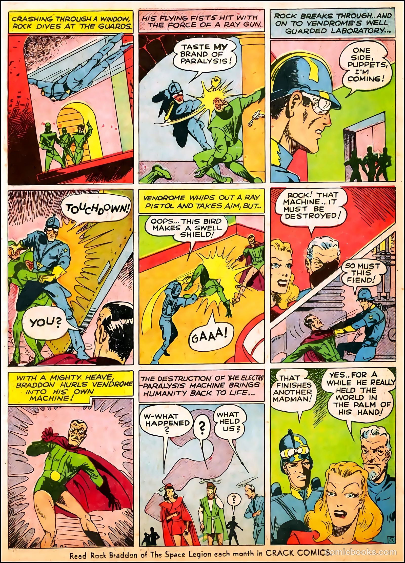 Crack Comics #8 (1940) — page 19 of 68
