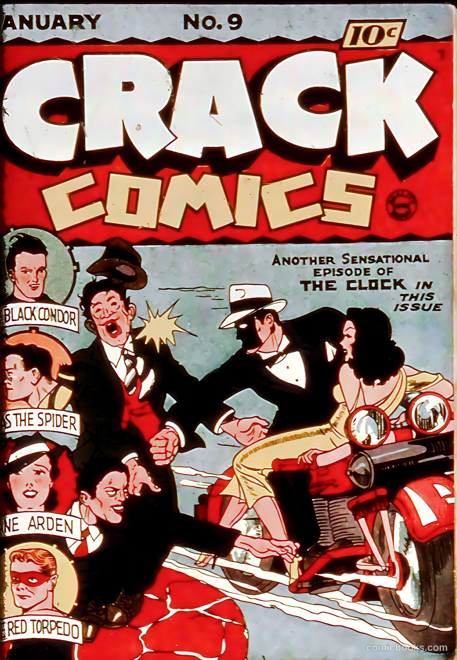 Crack Comics #9 (1941) — page 2 of 69