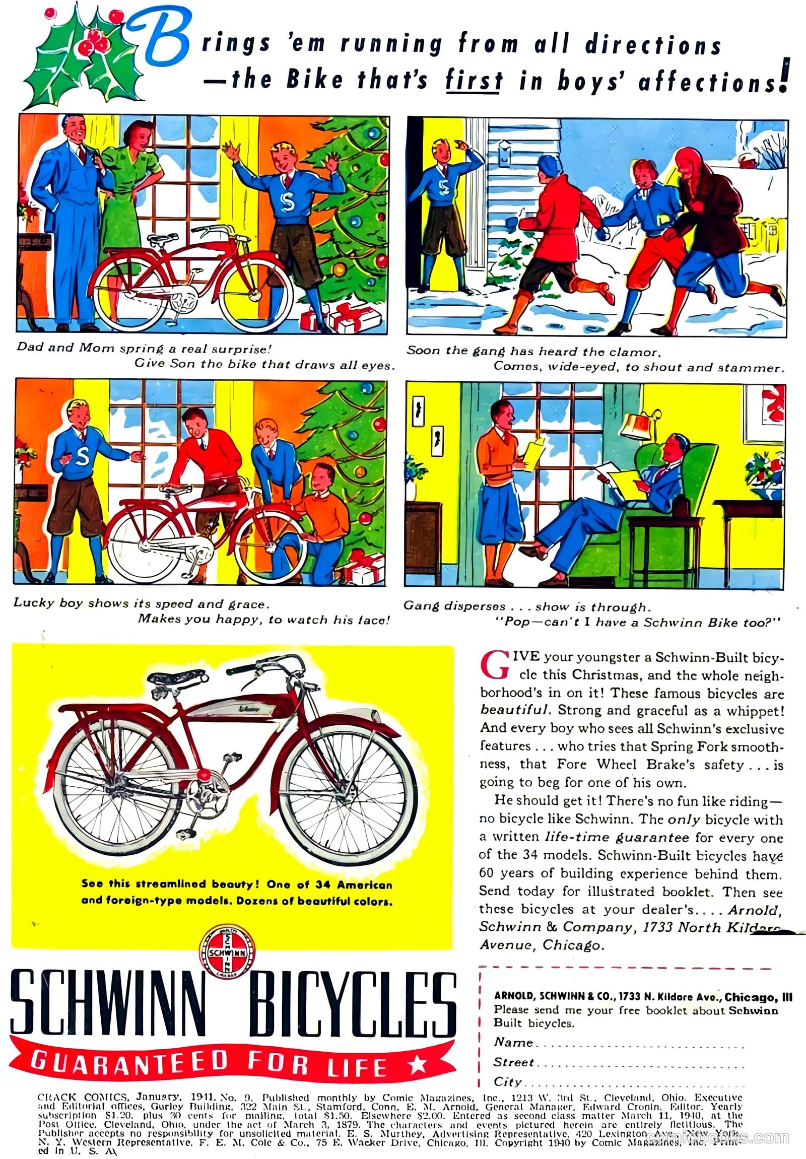 Crack Comics #9 (1941) — page 3 of 69