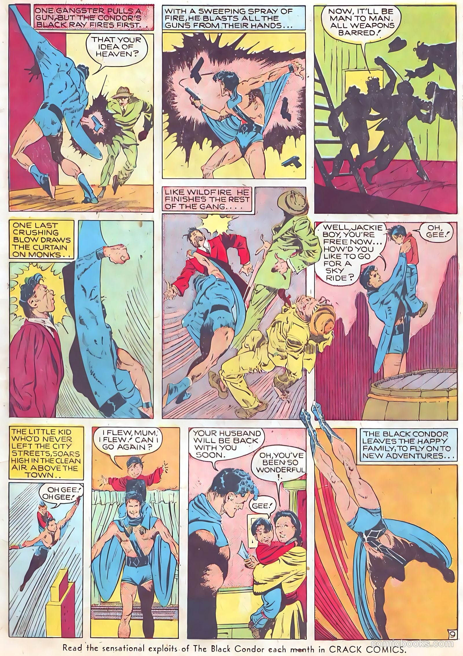 Crack Comics #9 (1941) — page 12 of 69