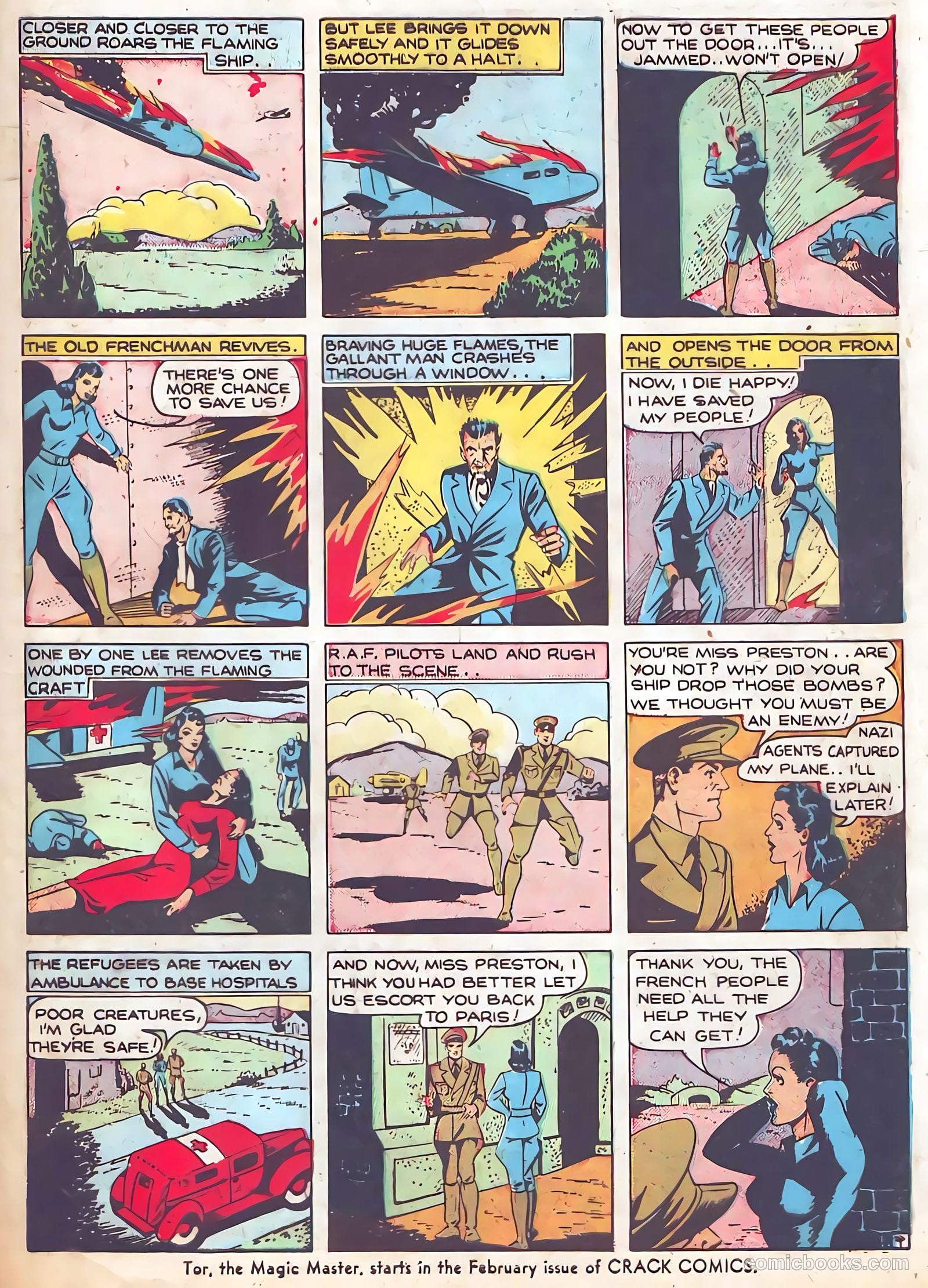 Crack Comics #9 (1941) — page 50 of 69