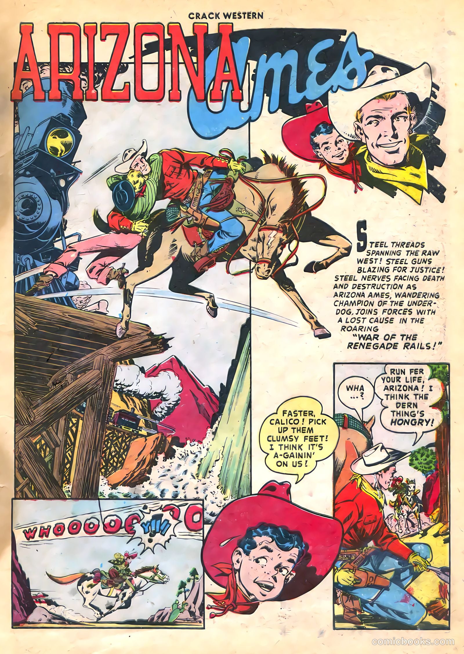 Crack Western #63 (1949) — page 3 of 36