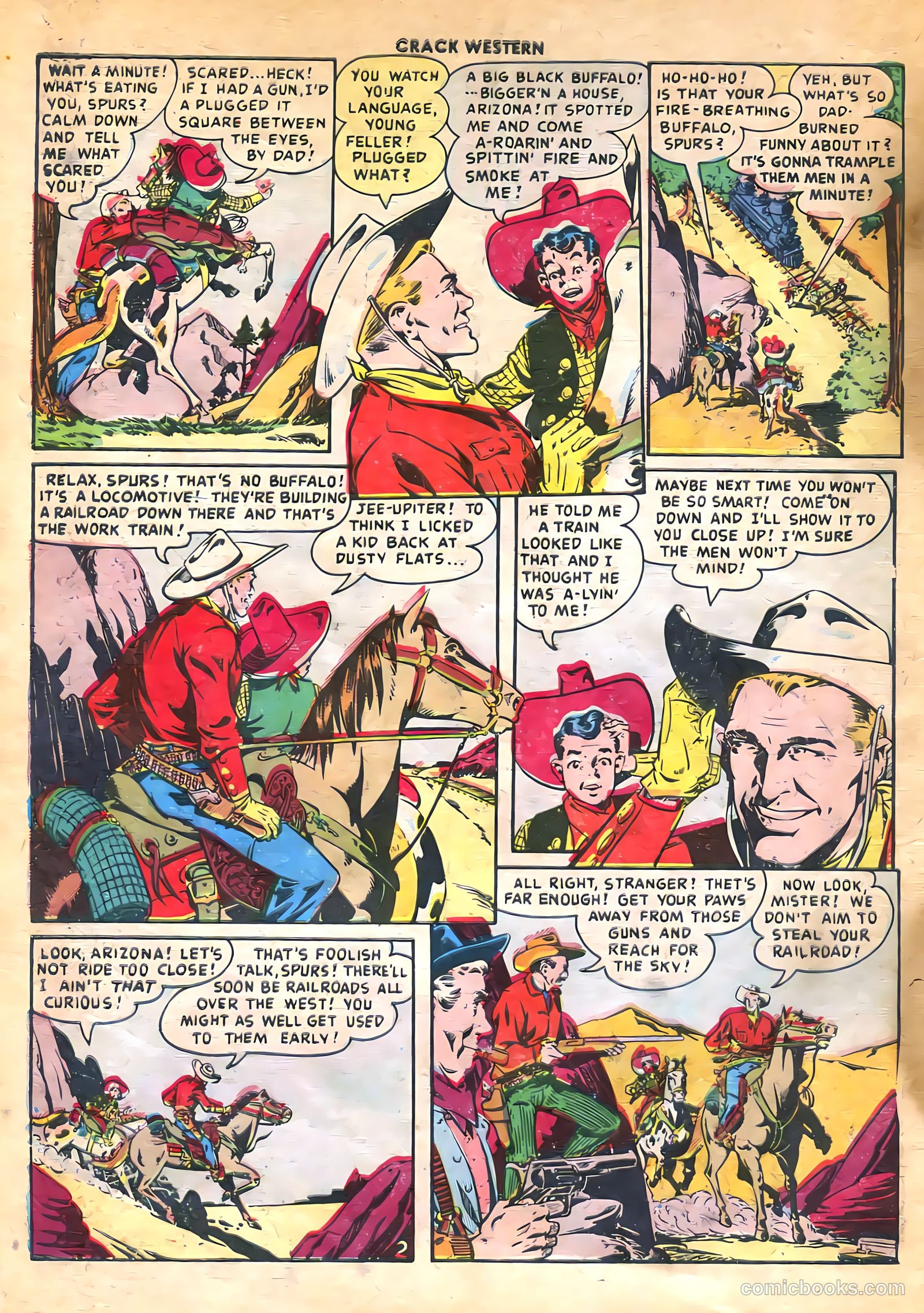 Crack Western #63 (1949) — page 4 of 36