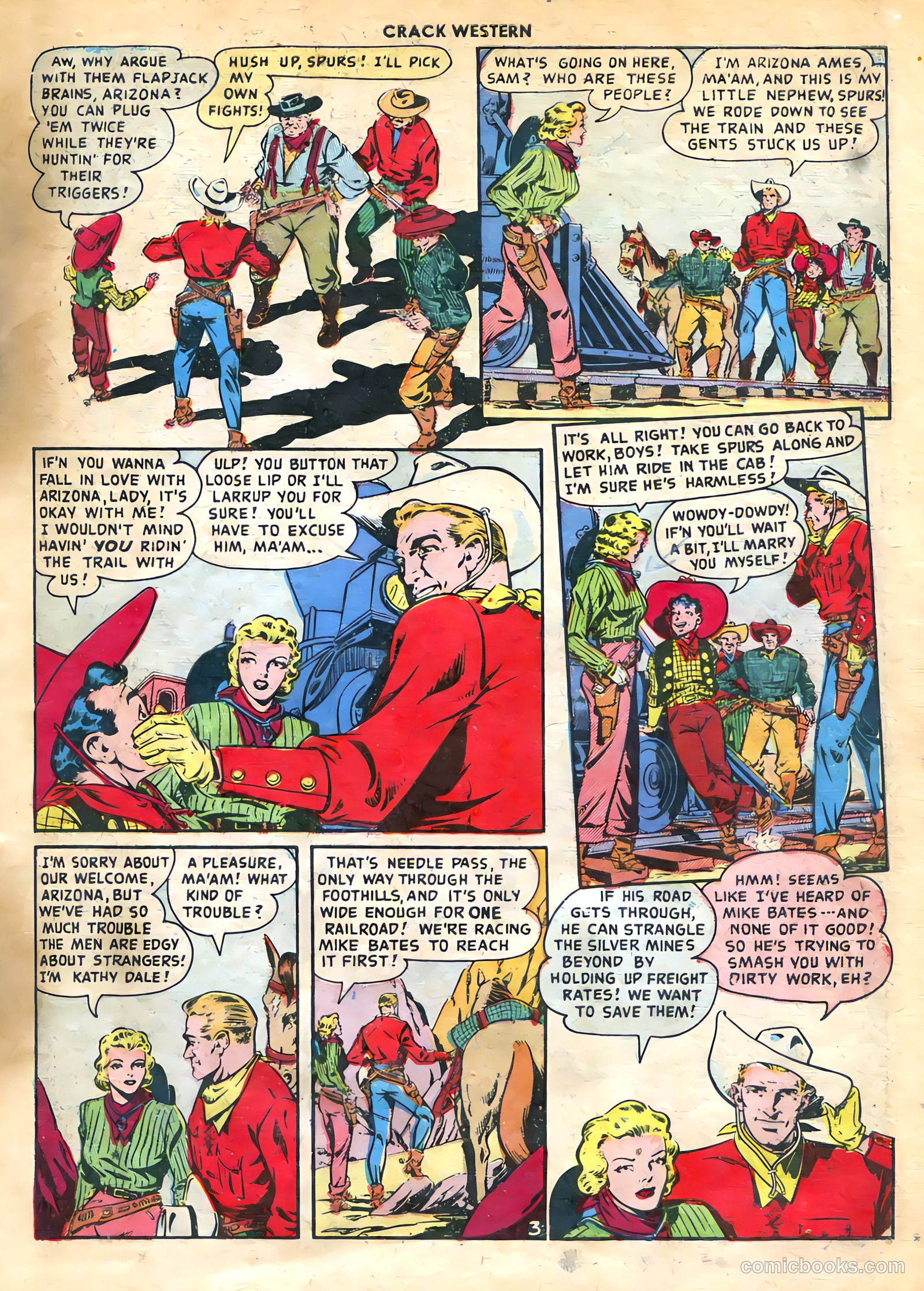 Crack Western #63 (1949) — page 5 of 36