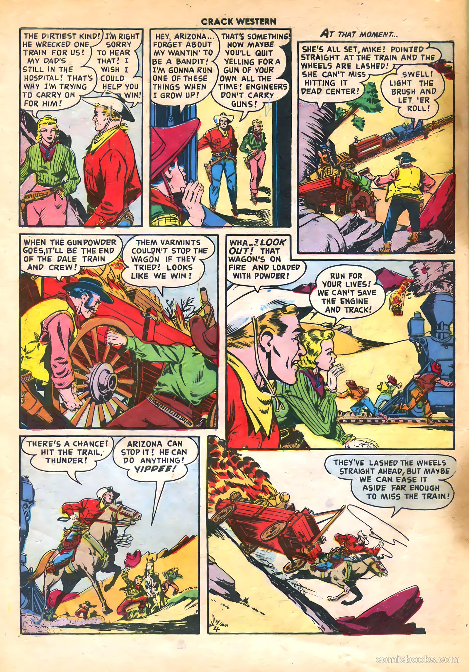 Crack Western #63 (1949) — page 6 of 36