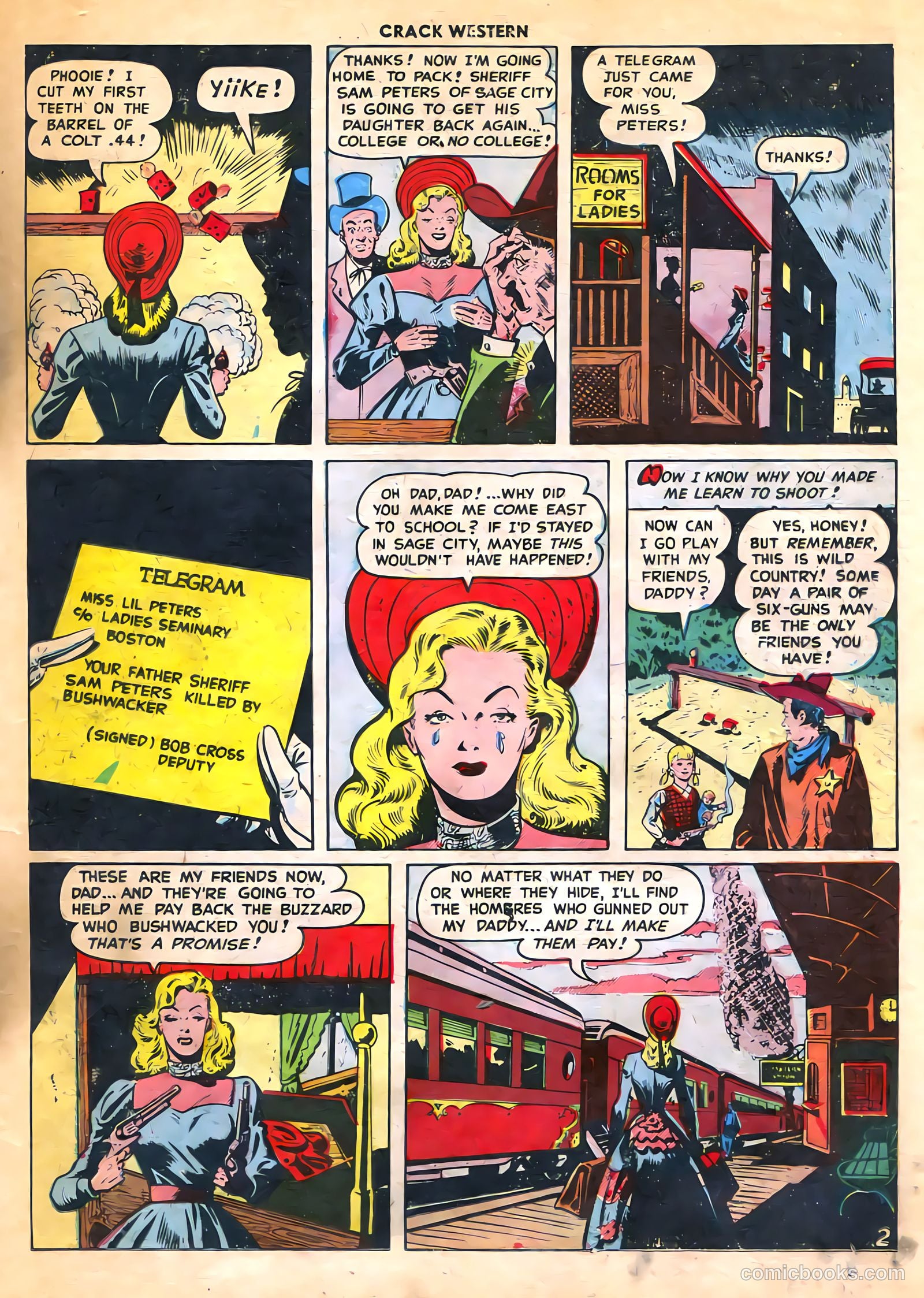 Crack Western #63 (1949) — page 13 of 36