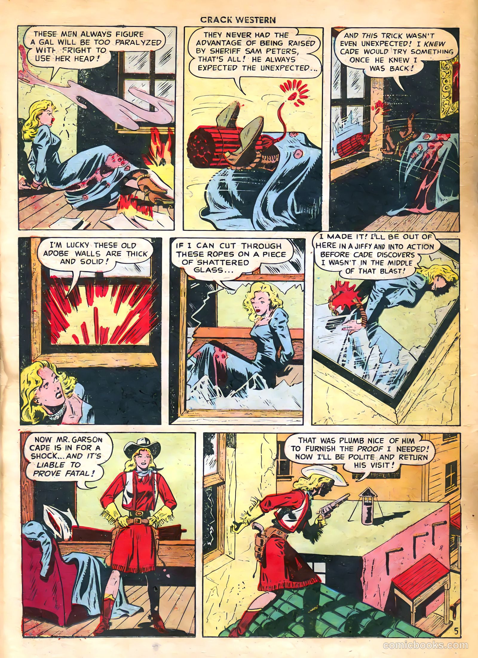 Crack Western #63 (1949) — page 16 of 36