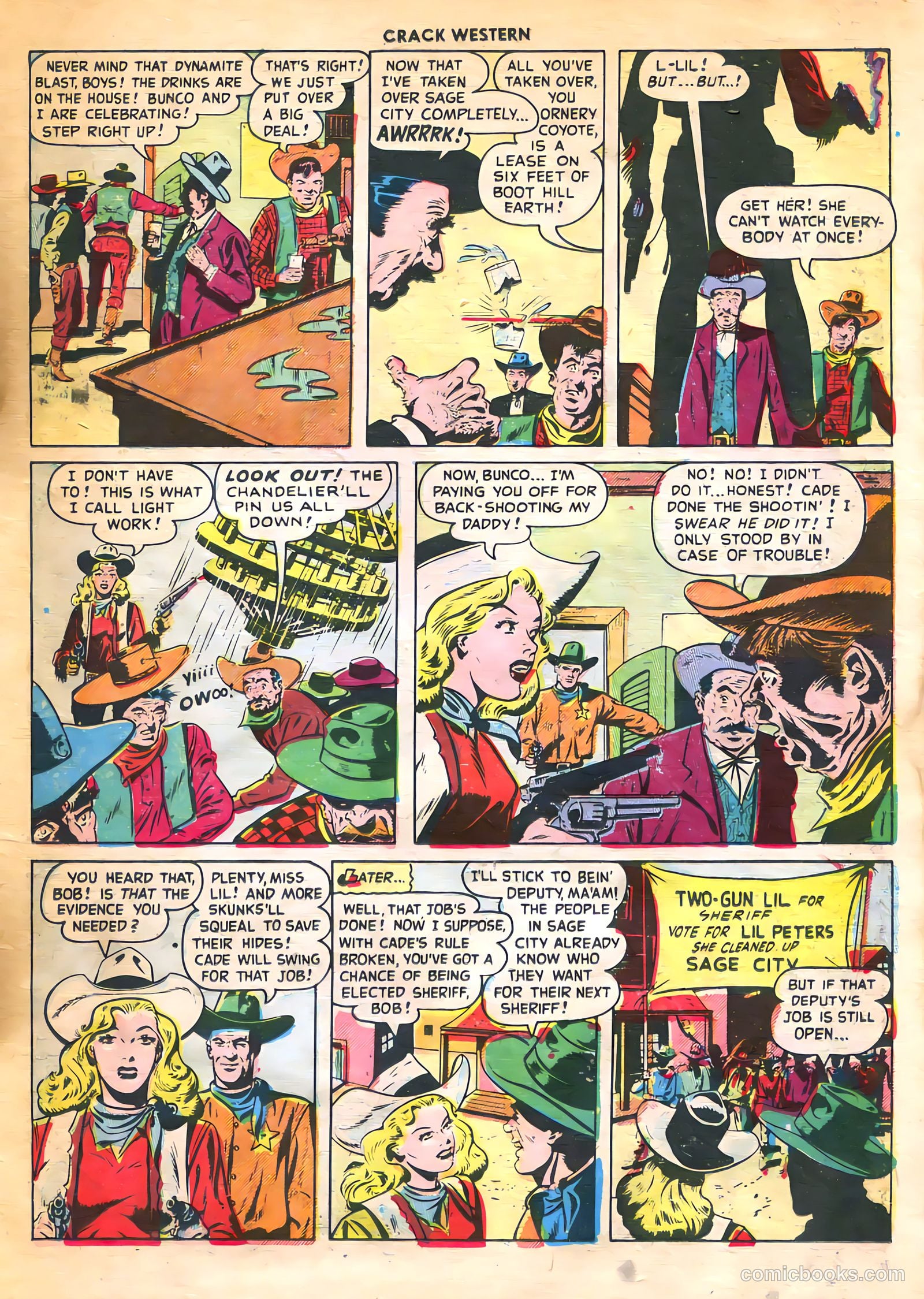 Crack Western #63 (1949) — page 17 of 36