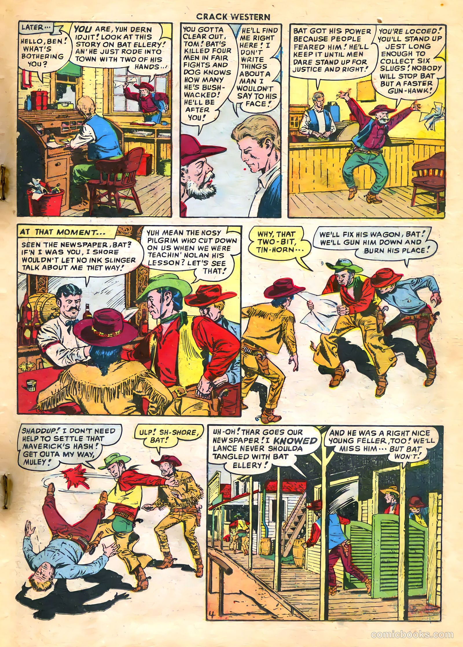 Crack Western #63 (1949) — page 21 of 36