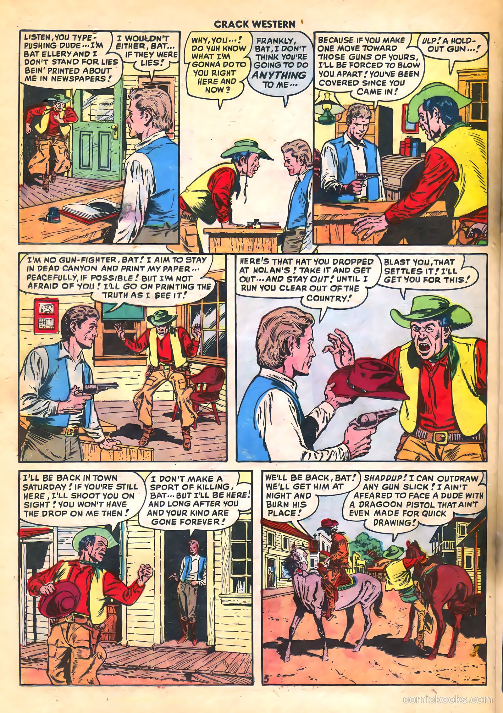 Crack Western #63 (1949) — page 22 of 36
