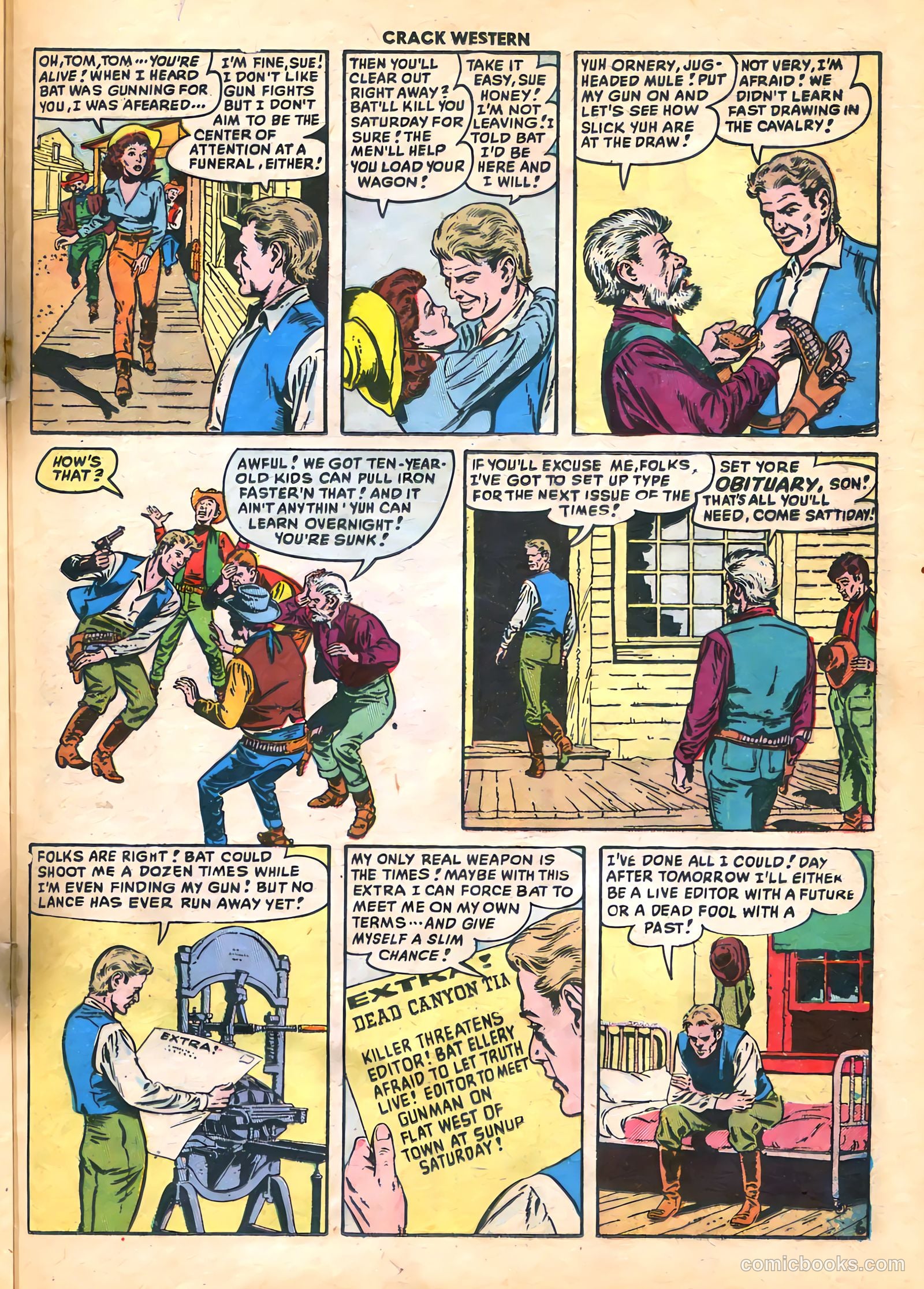Crack Western #63 (1949) — page 23 of 36