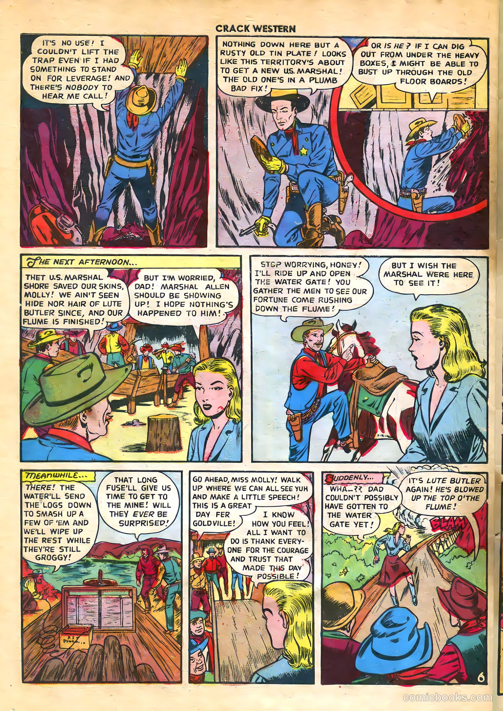 Crack Western #63 (1949) — page 32 of 36
