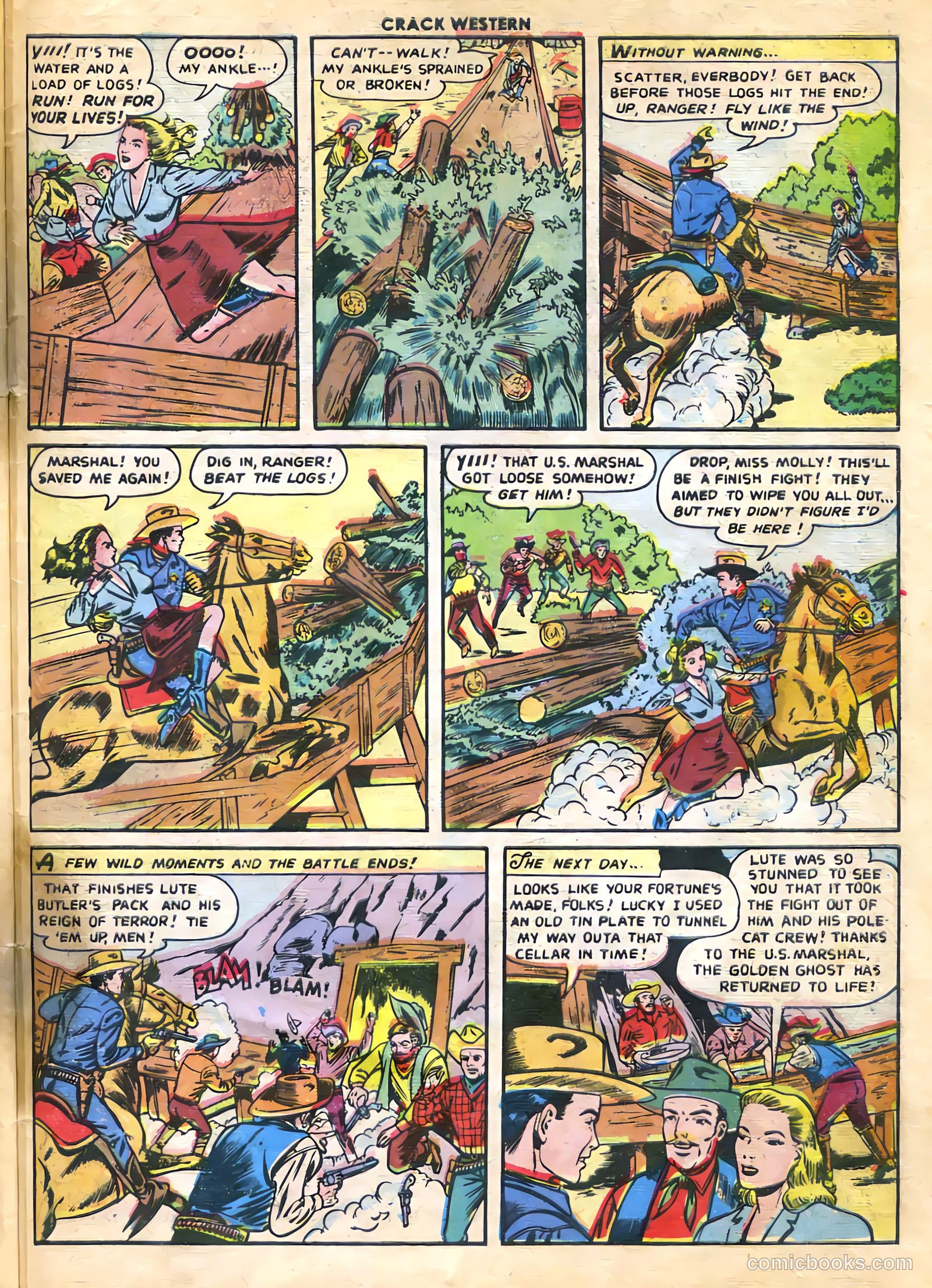 Crack Western #63 (1949) — page 33 of 36