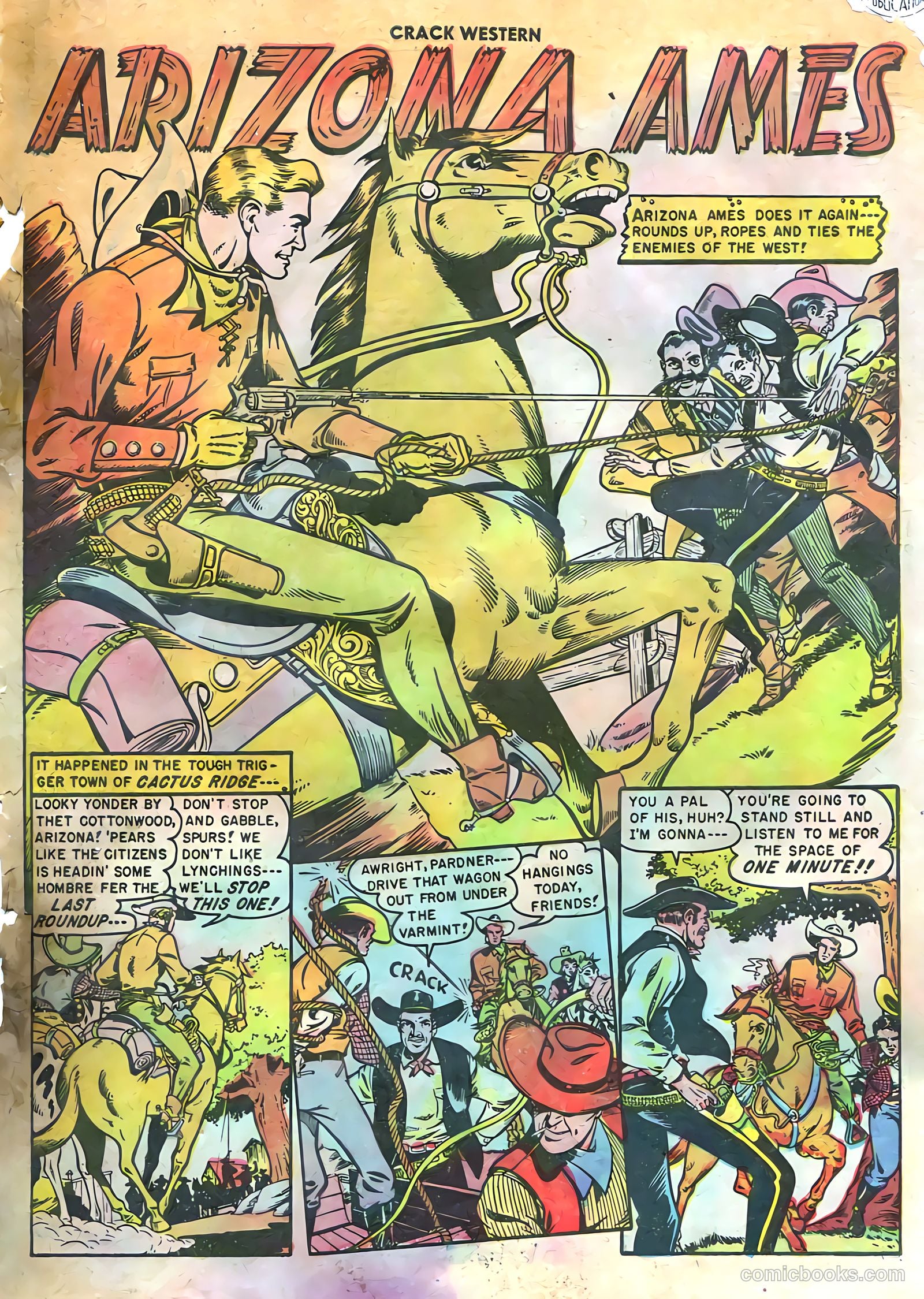 Crack Western #64 (1950) — page 3 of 36
