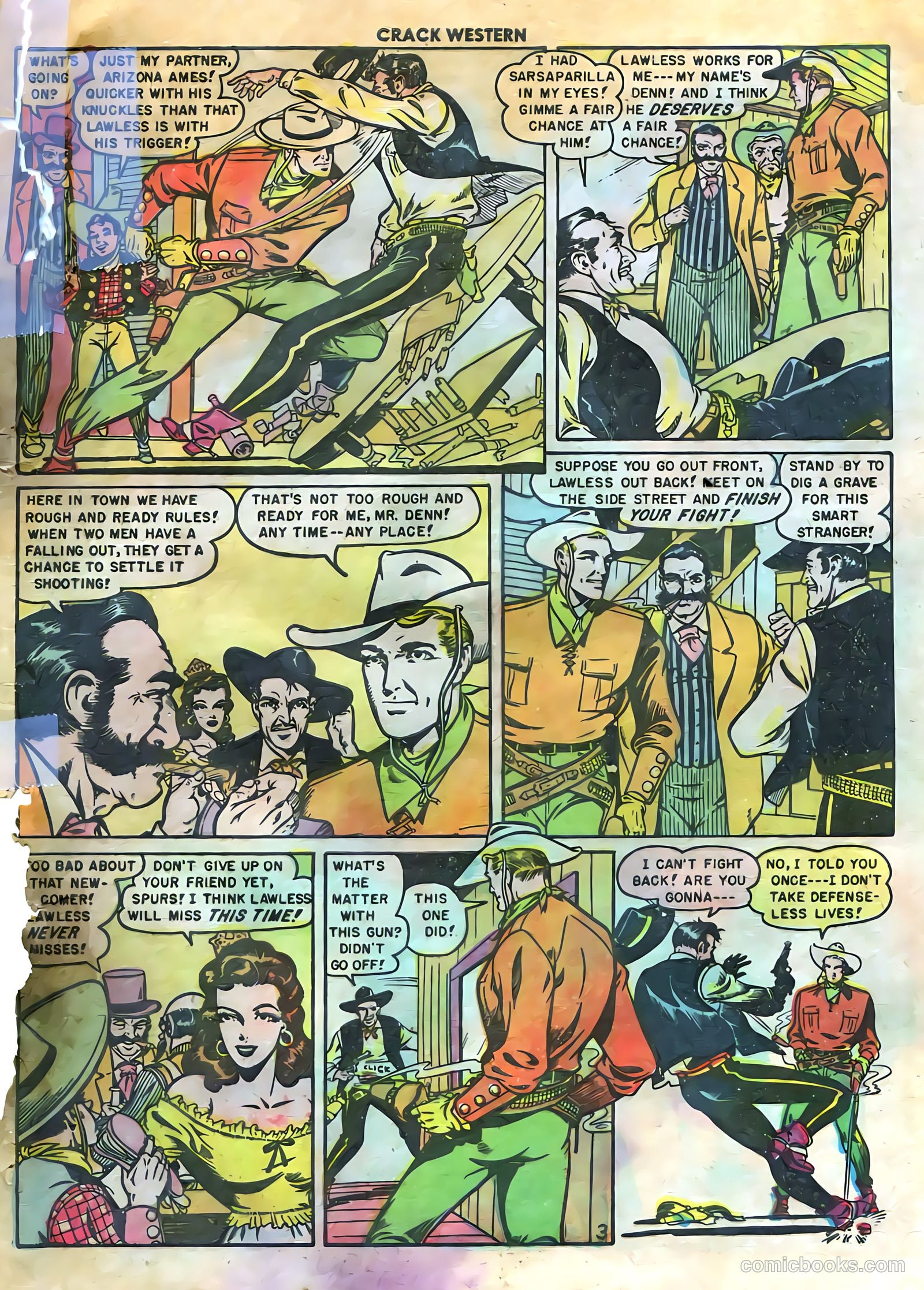Crack Western #64 (1950) — page 5 of 36