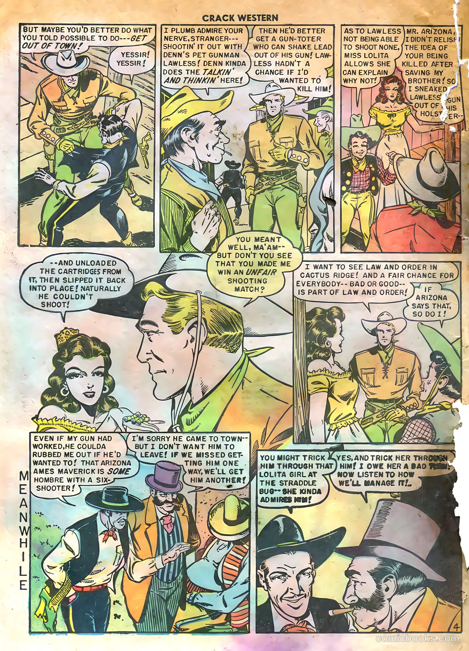 Crack Western #64 (1950) — page 6 of 36