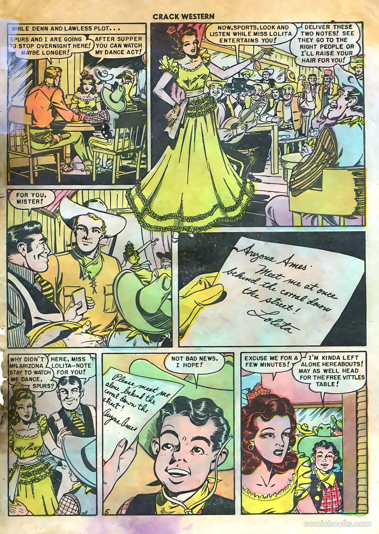 Crack Western #64 (1950) — page 7 of 36