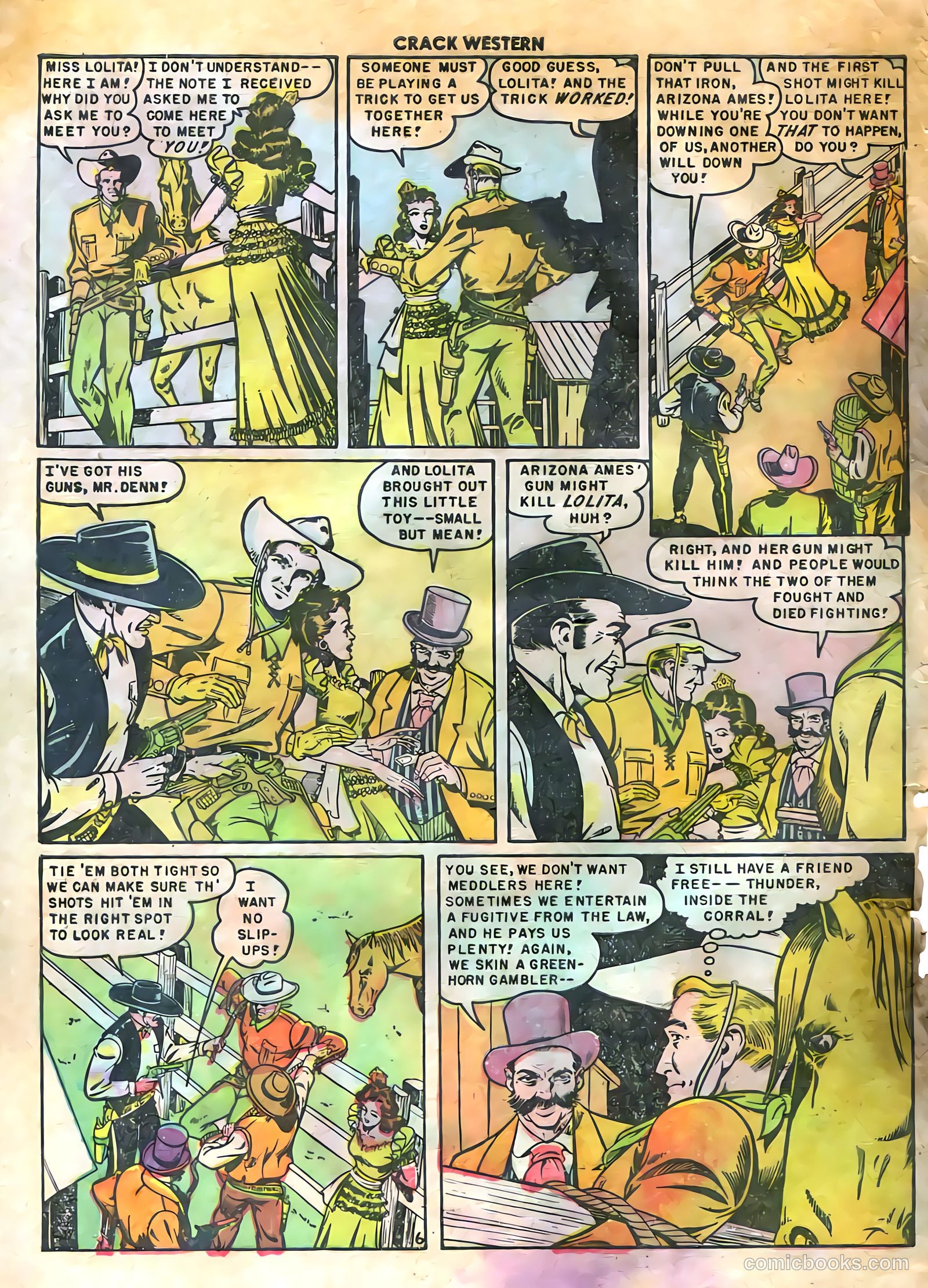 Crack Western #64 (1950) — page 8 of 36