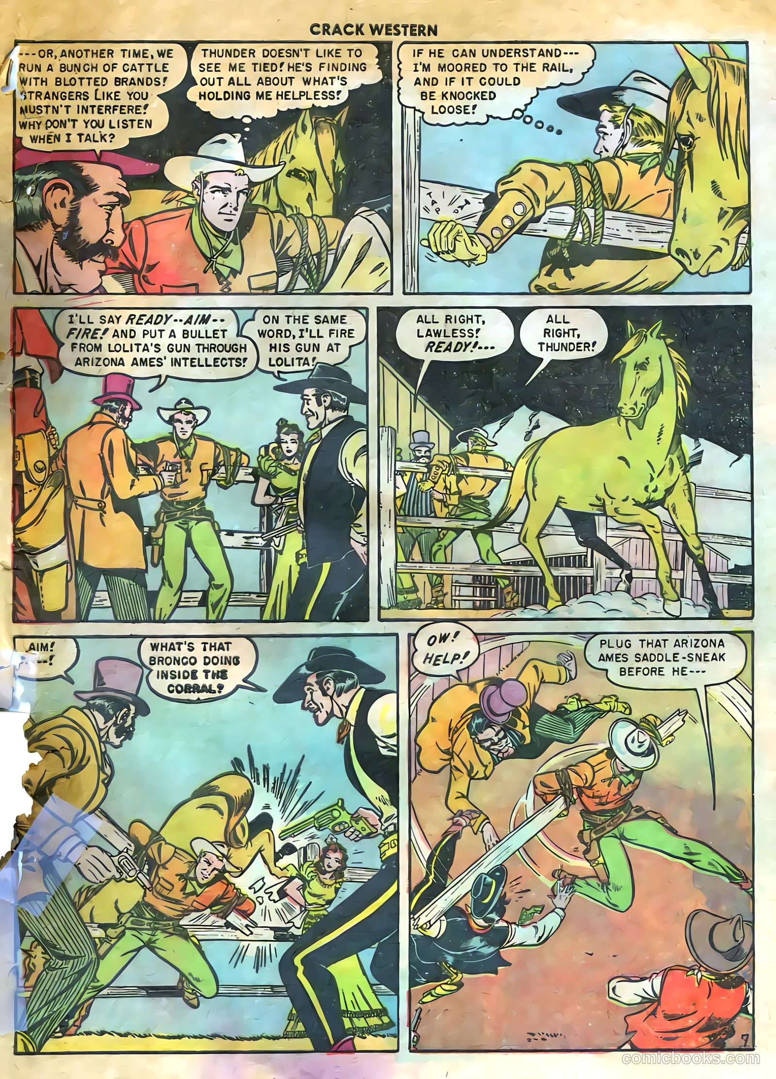 Crack Western #64 (1950) — page 9 of 36