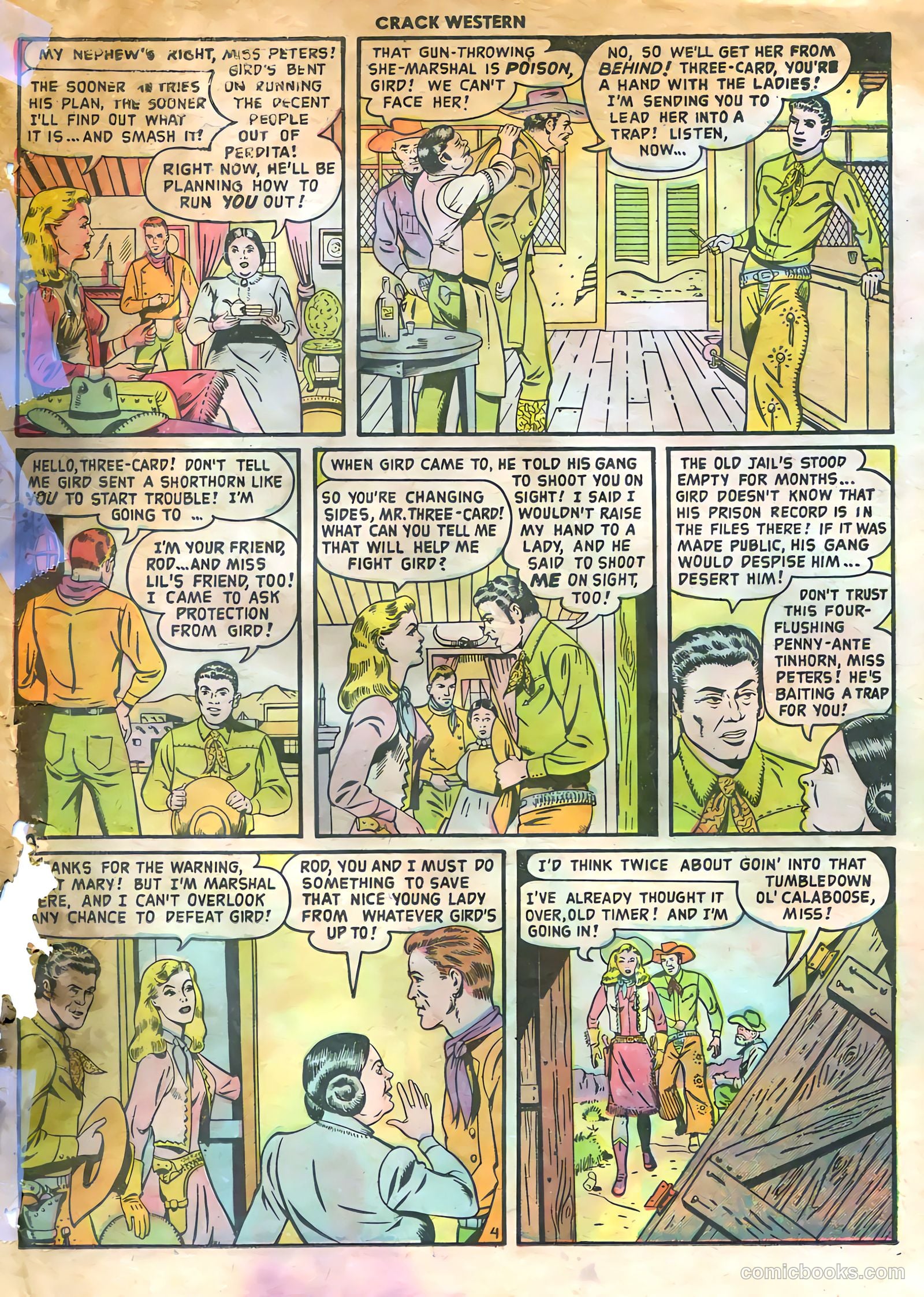 Crack Western #64 (1950) — page 13 of 36