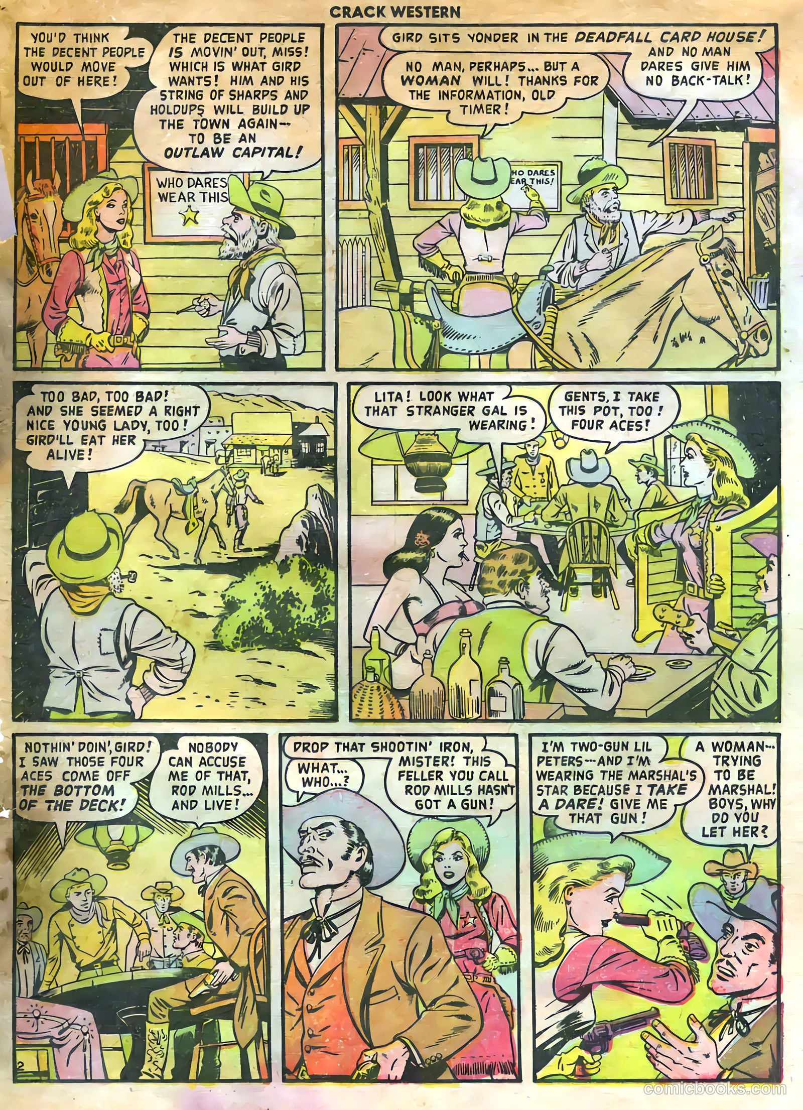 Crack Western #64 (1950) — page 15 of 36