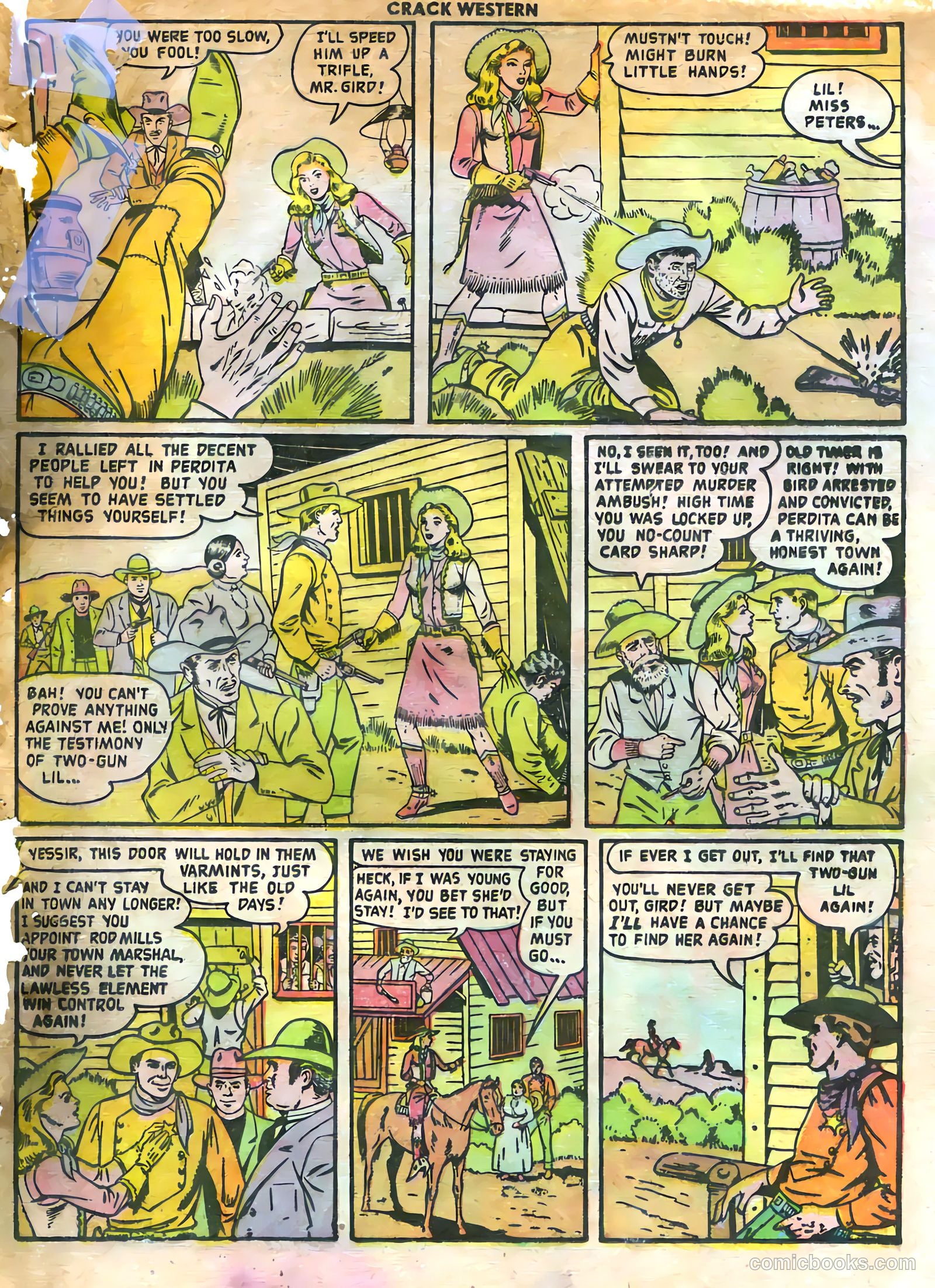 Crack Western #64 (1950) — page 17 of 36