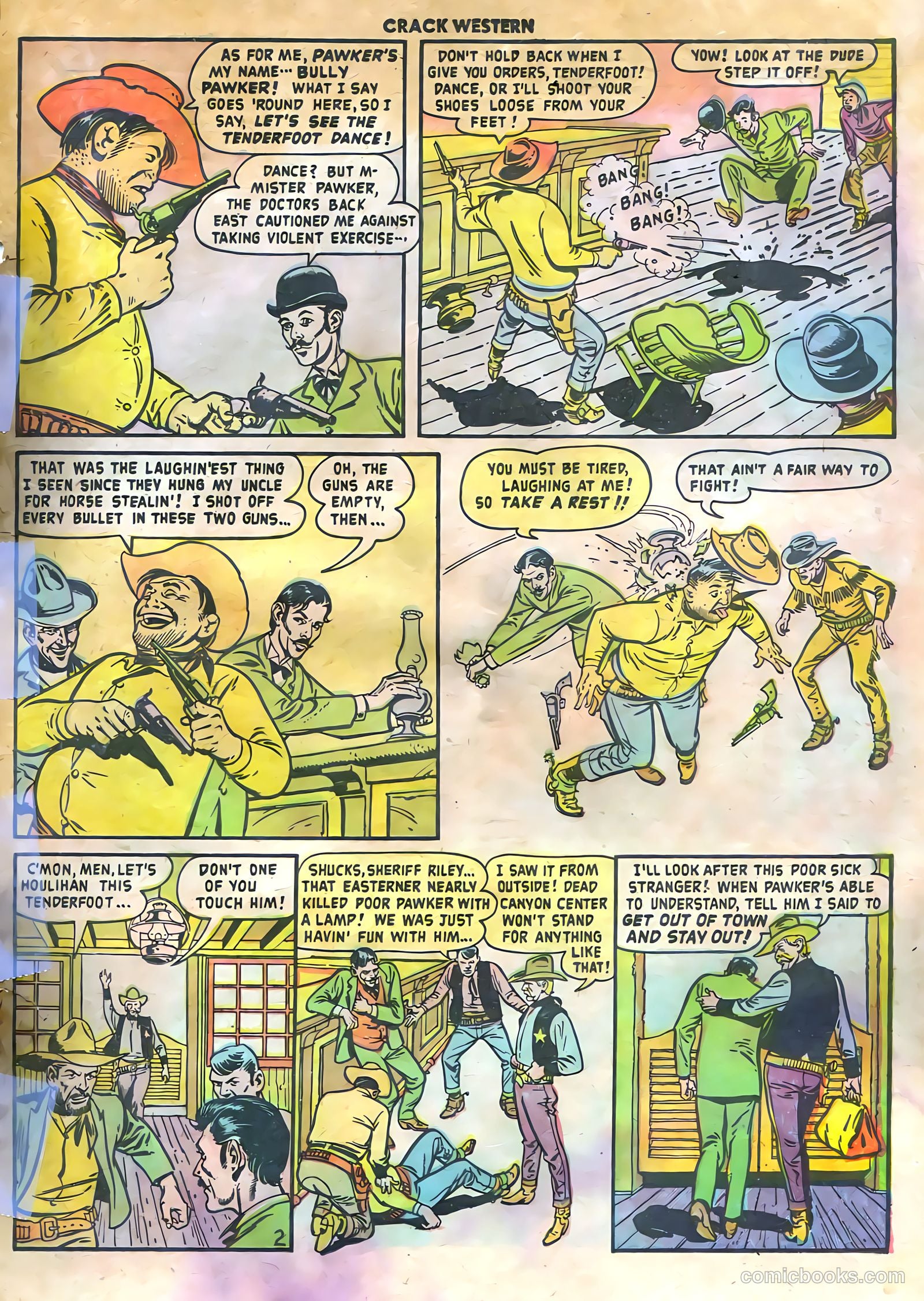 Crack Western #64 (1950) — page 19 of 36
